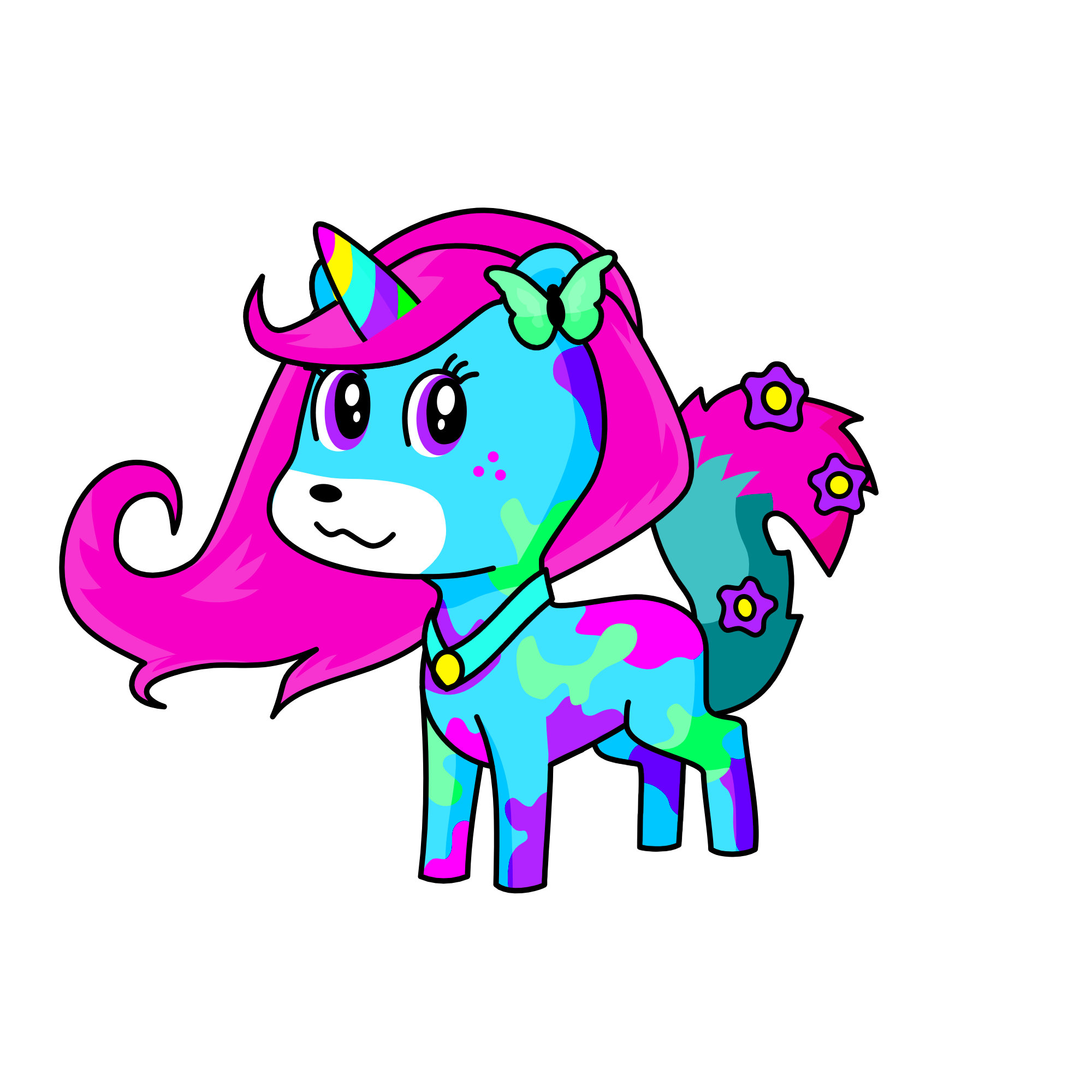 Lila, the unicorn