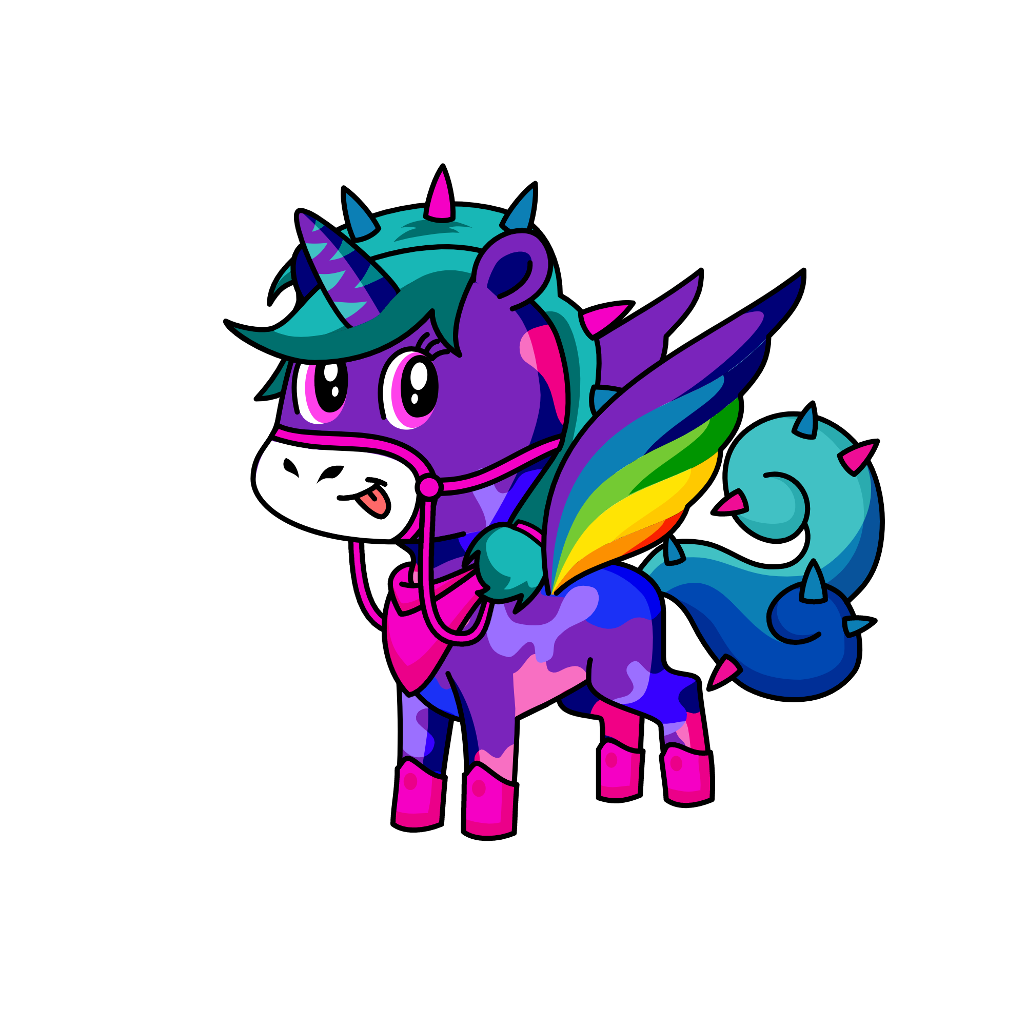 arcoiris, the unicorn
