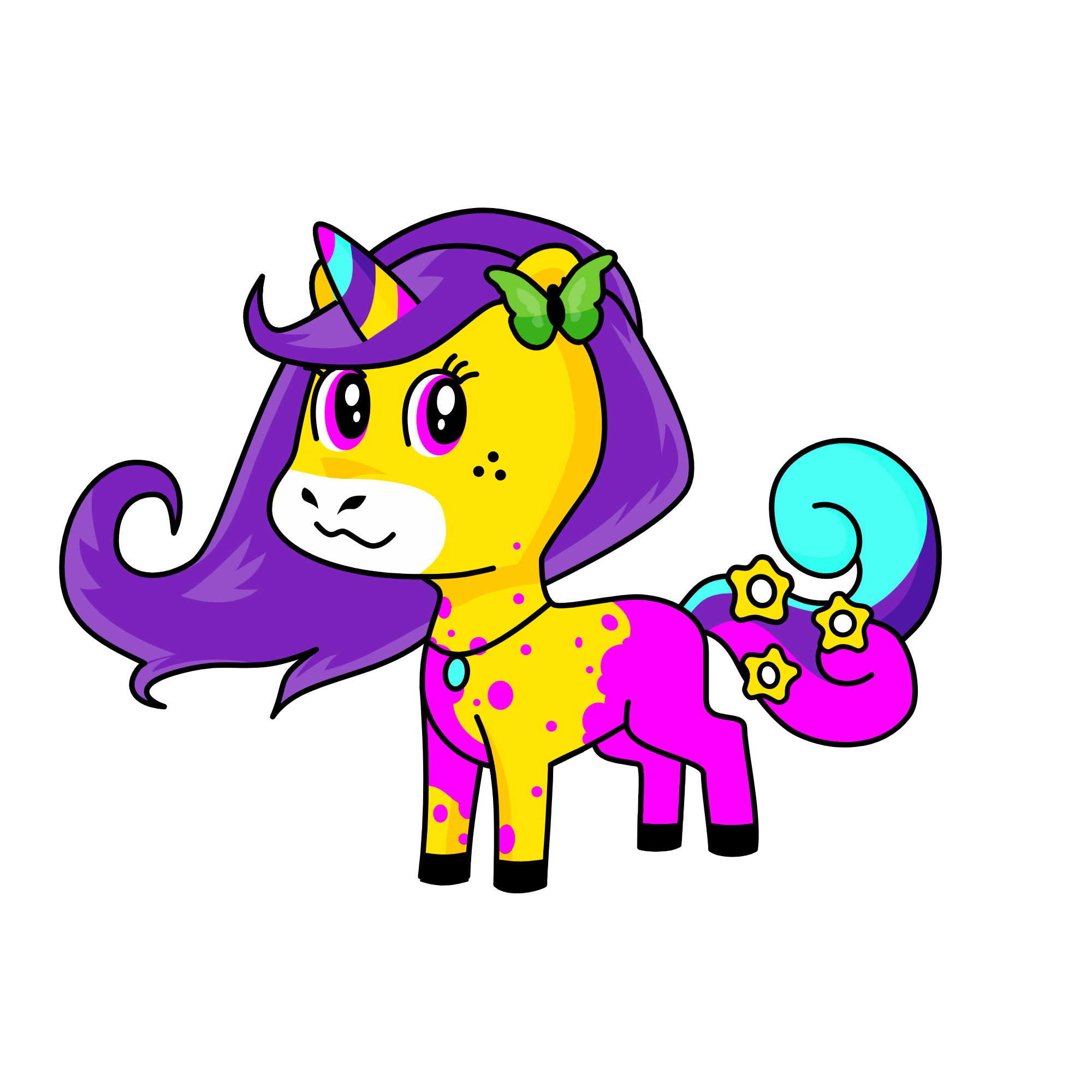 Poli, the unicorn