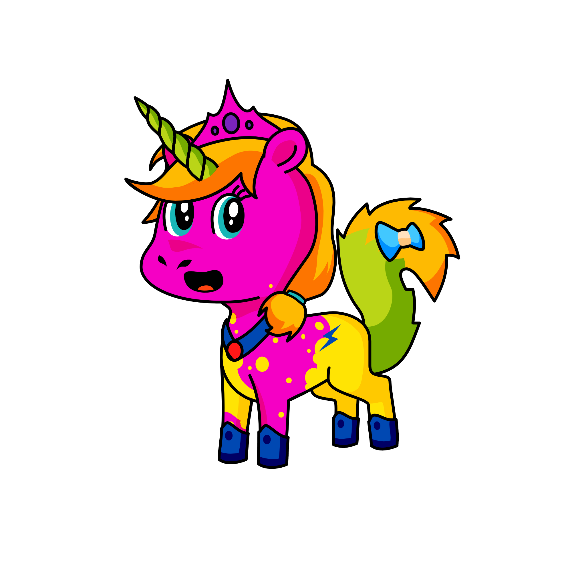 queen, the unicorn