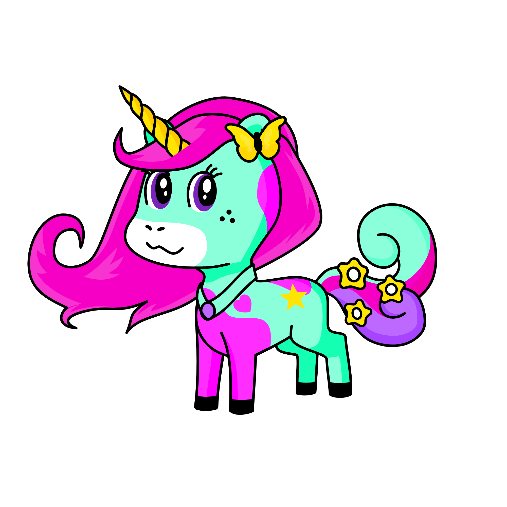 Soni, the unicorn