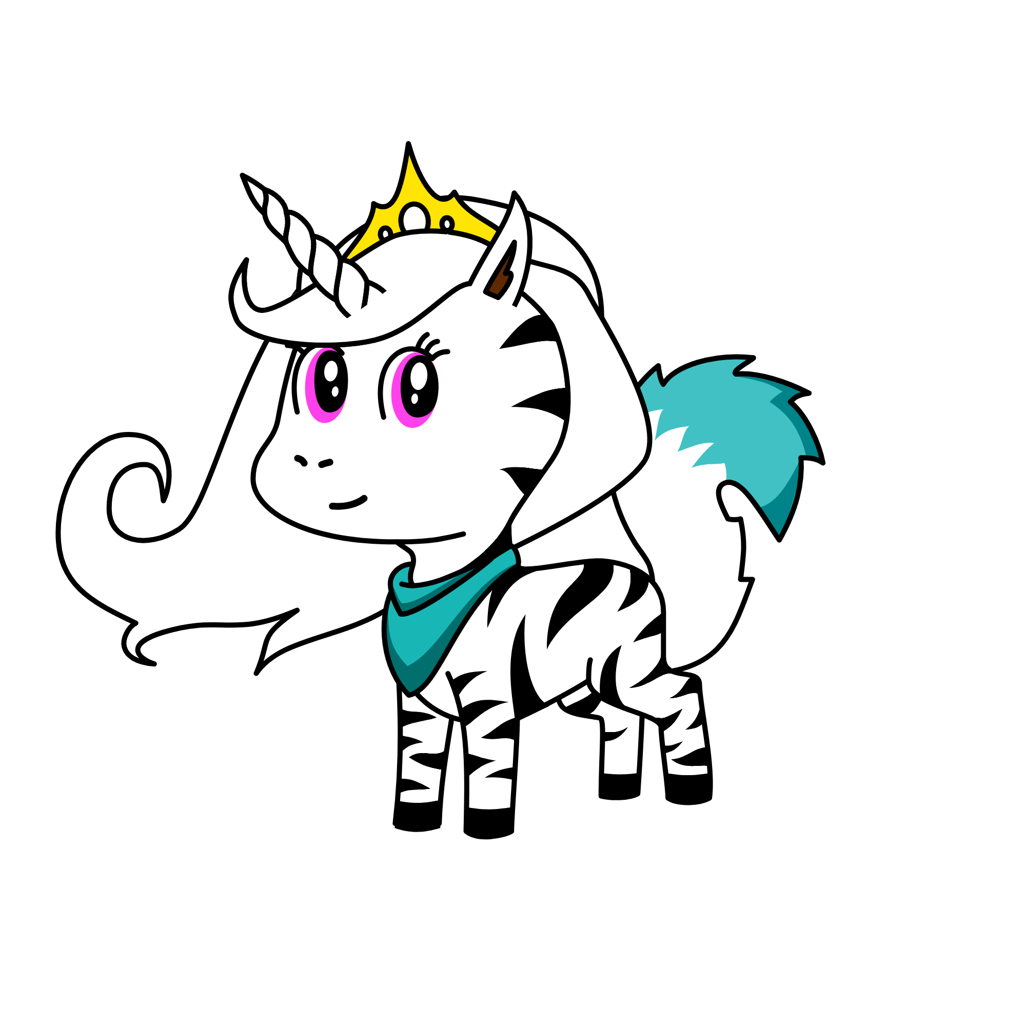 Queen Frost, the unicorn