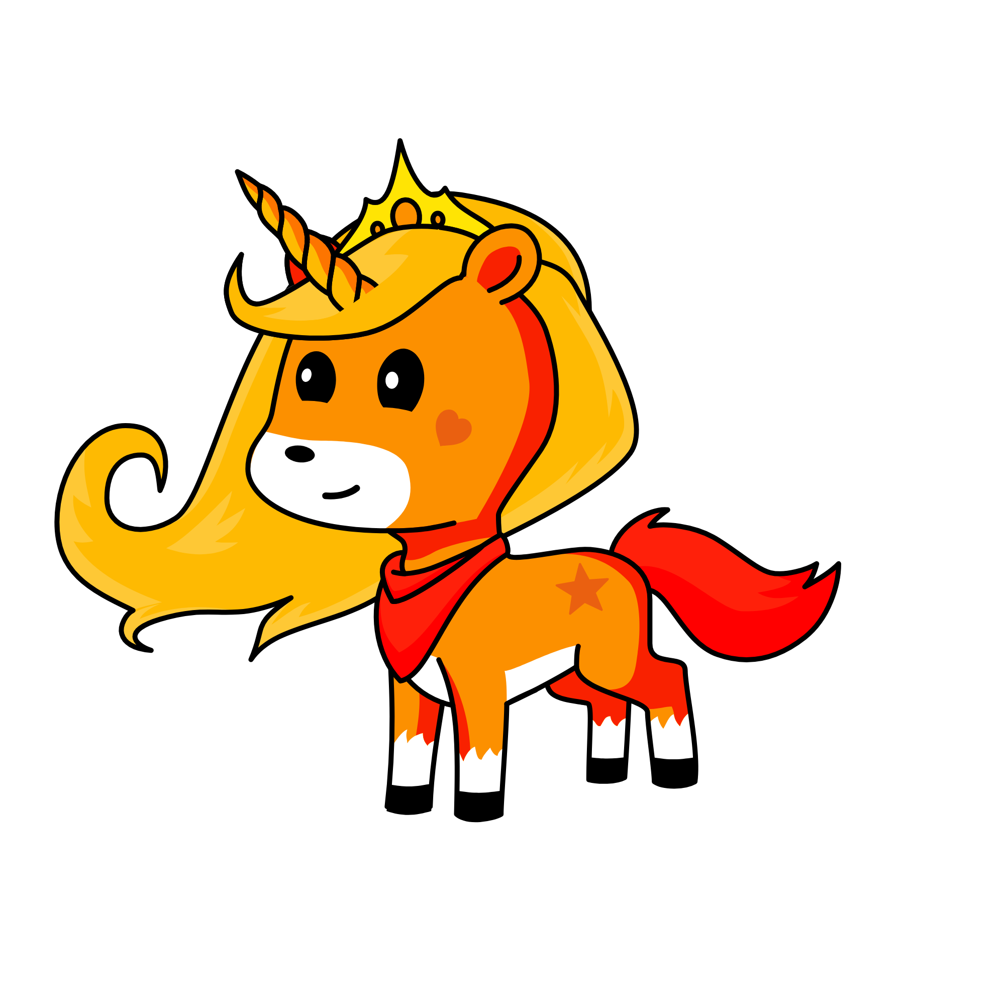 Sunny, the unicorn