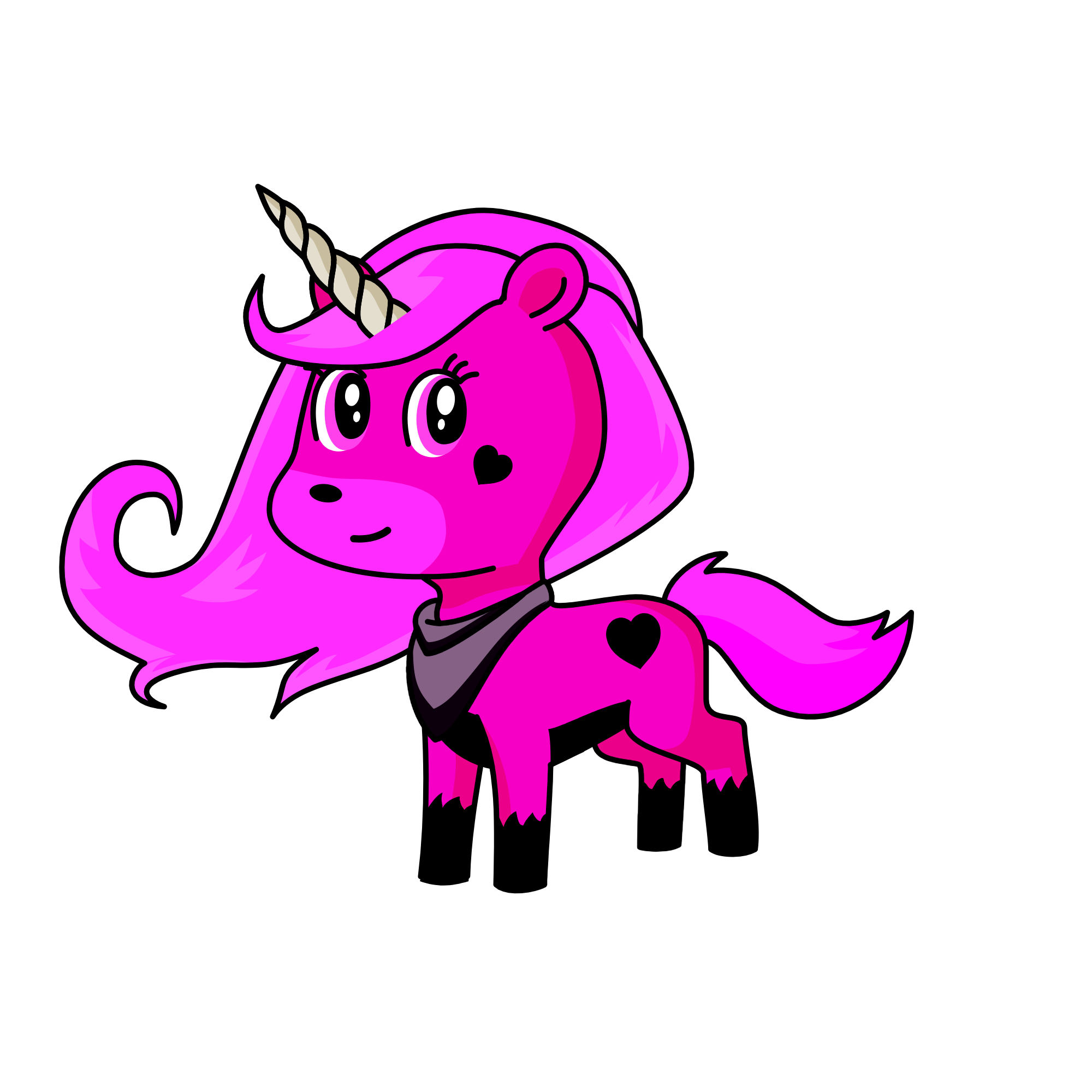 Pinky , the unicorn