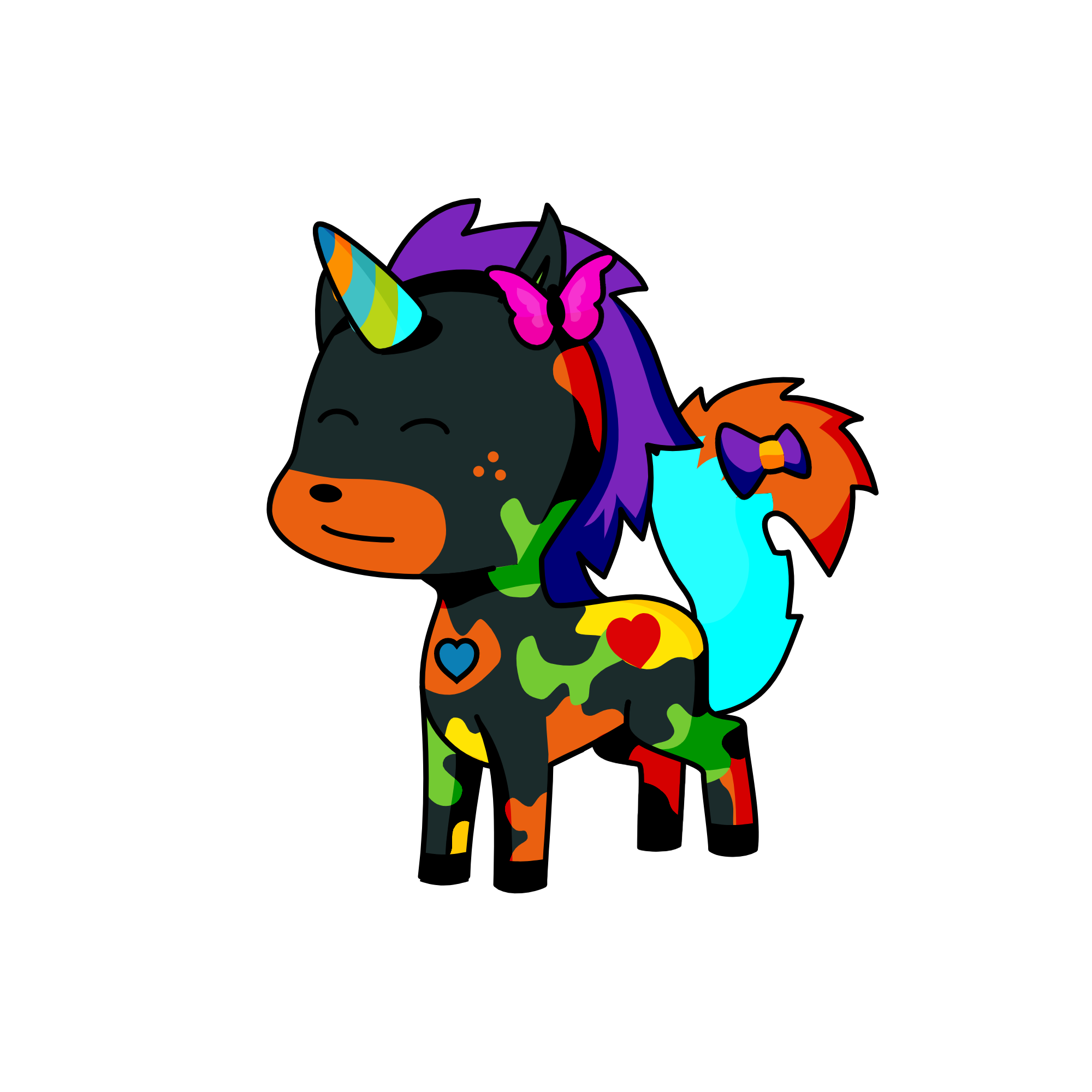 blah , the unicorn