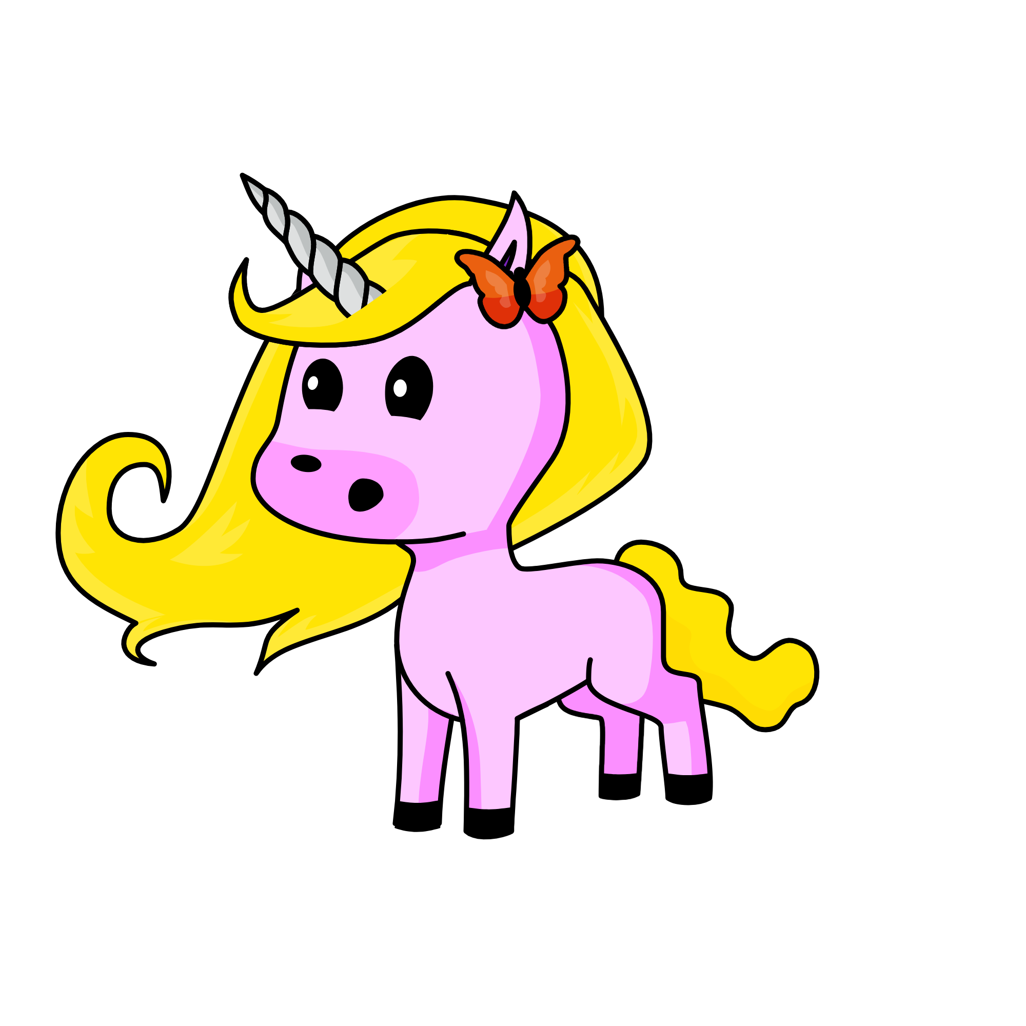 fluttershy, the unicorn
