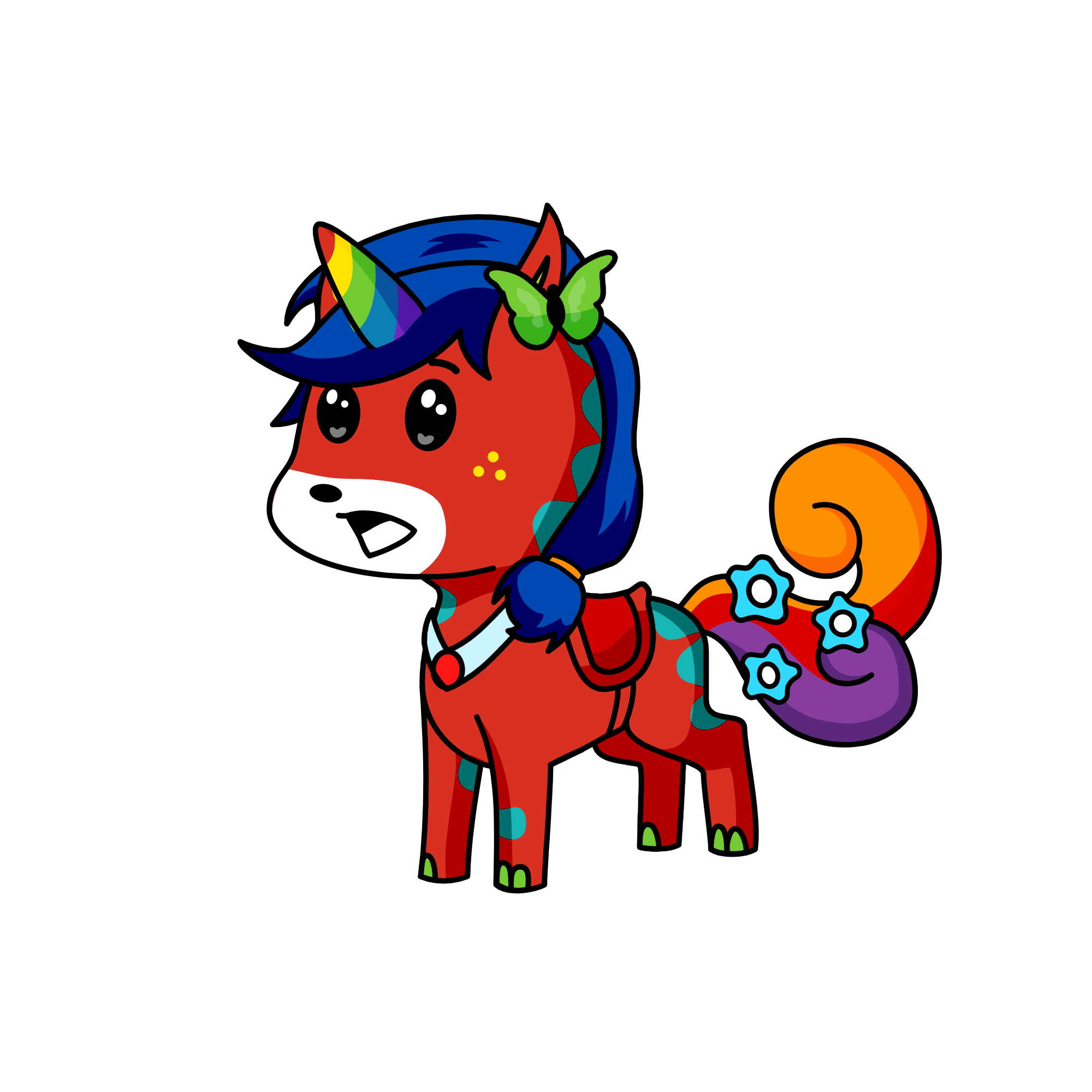 Lovely mia, the unicorn