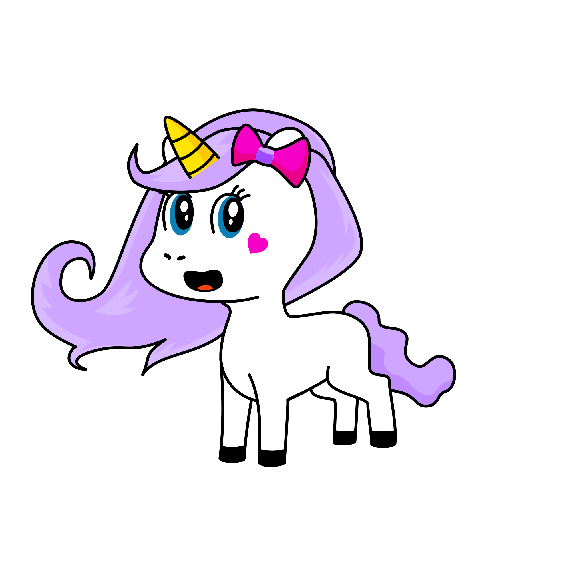 Kiki, the unicorn