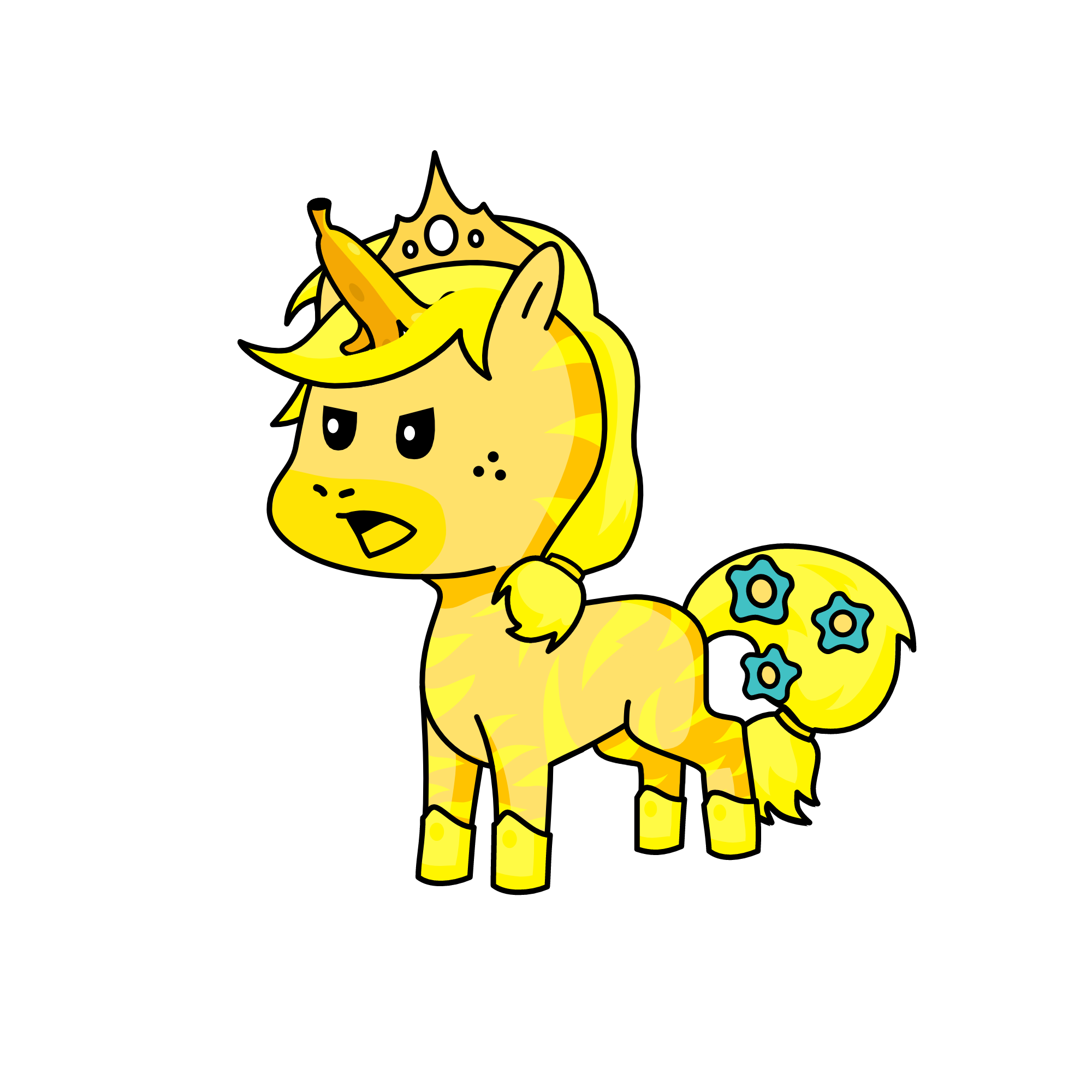 banana head, the unicorn