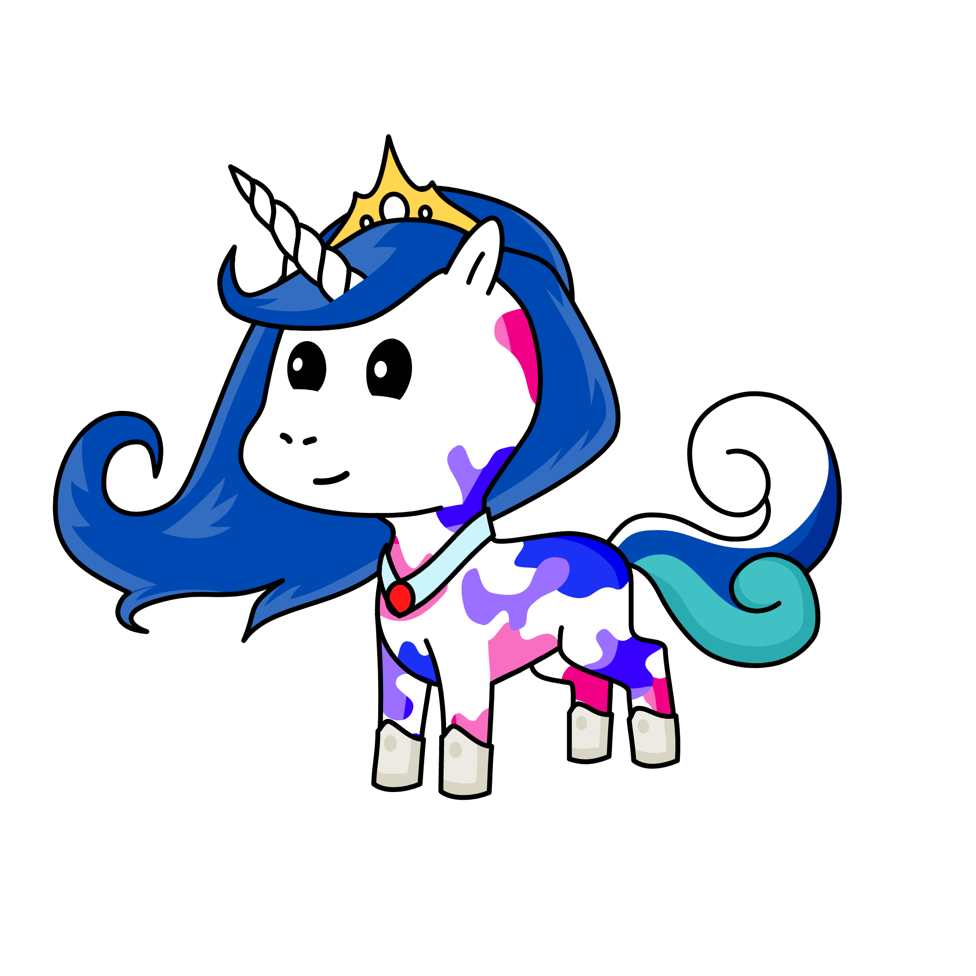 Spirnkles, the unicorn