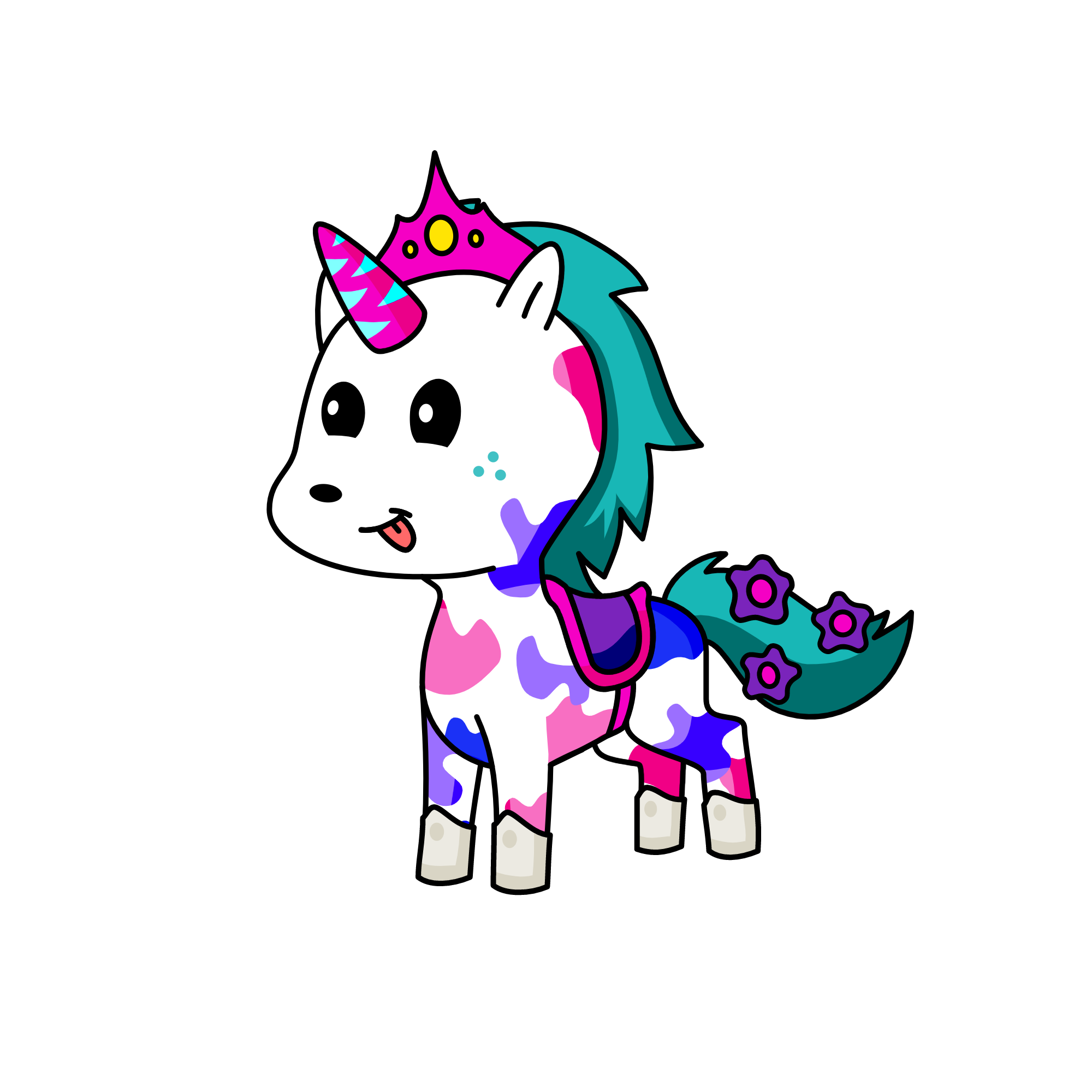 Queen, the unicorn