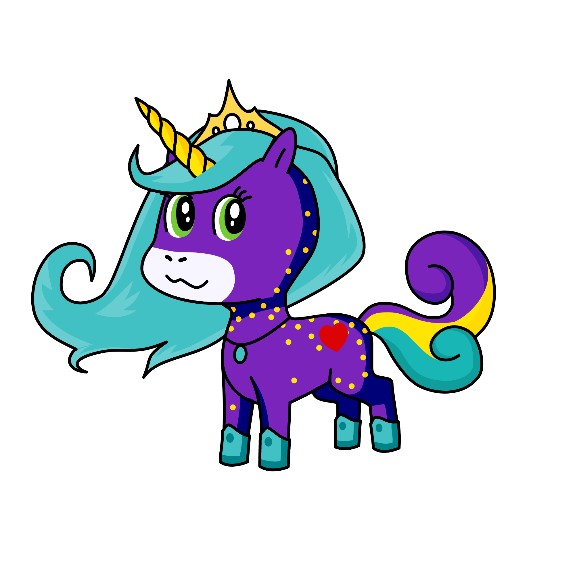 Lilly, the unicorn