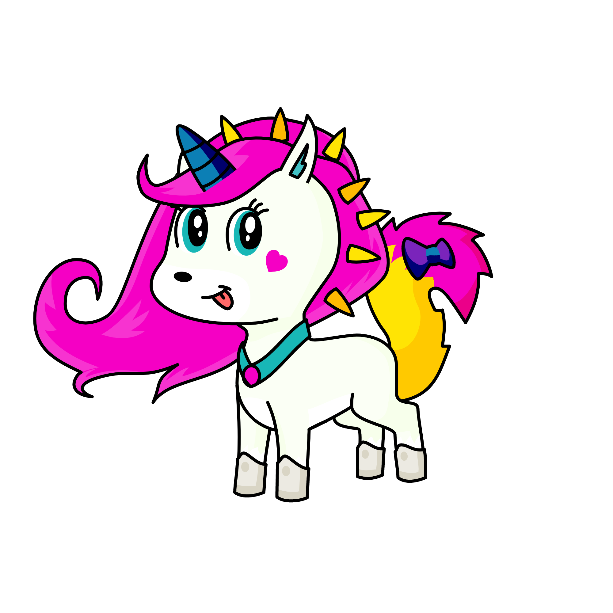 spike, the unicorn