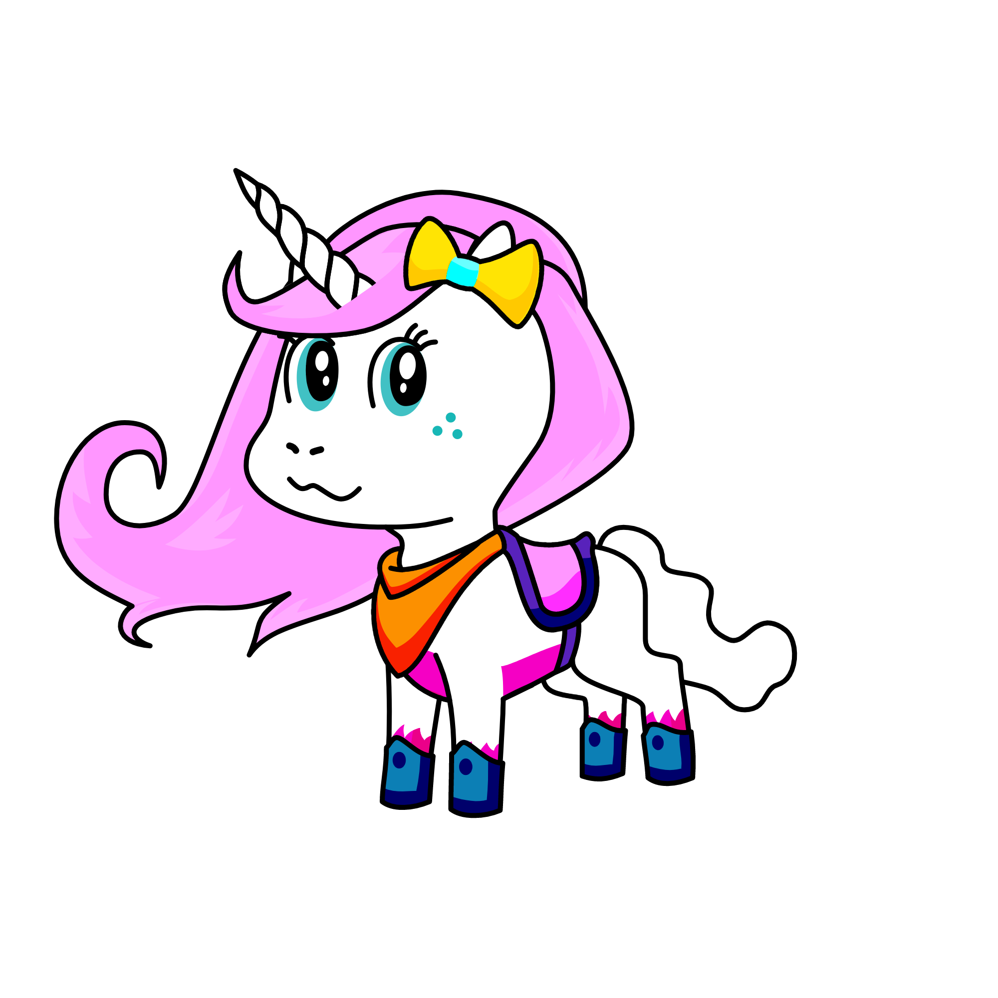 Henrietta, the unicorn