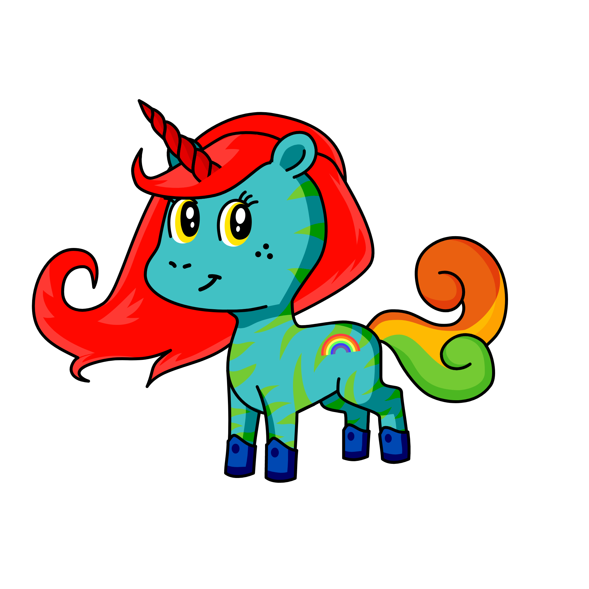 colory, the unicorn