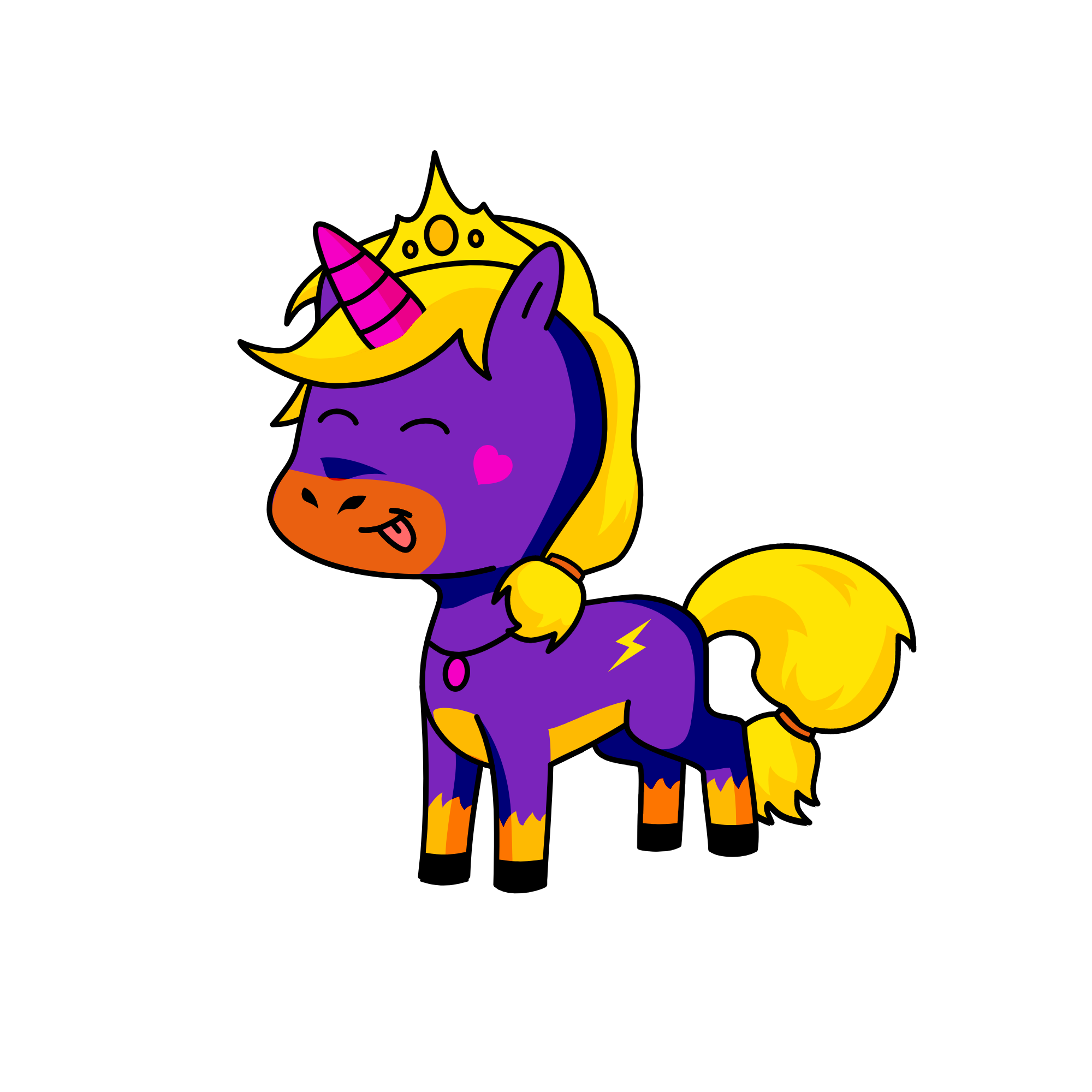lightning, the unicorn