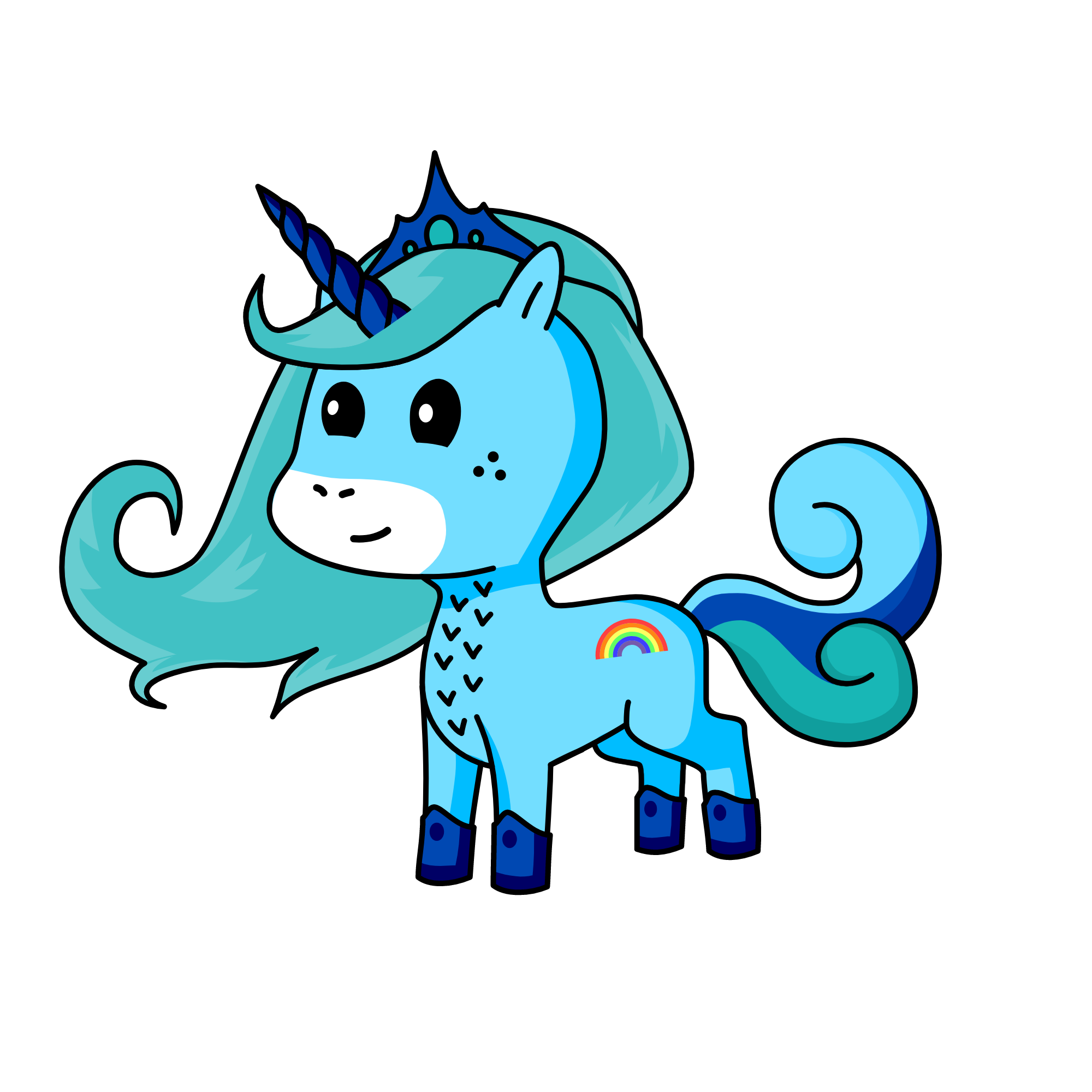 snow Queen, the unicorn