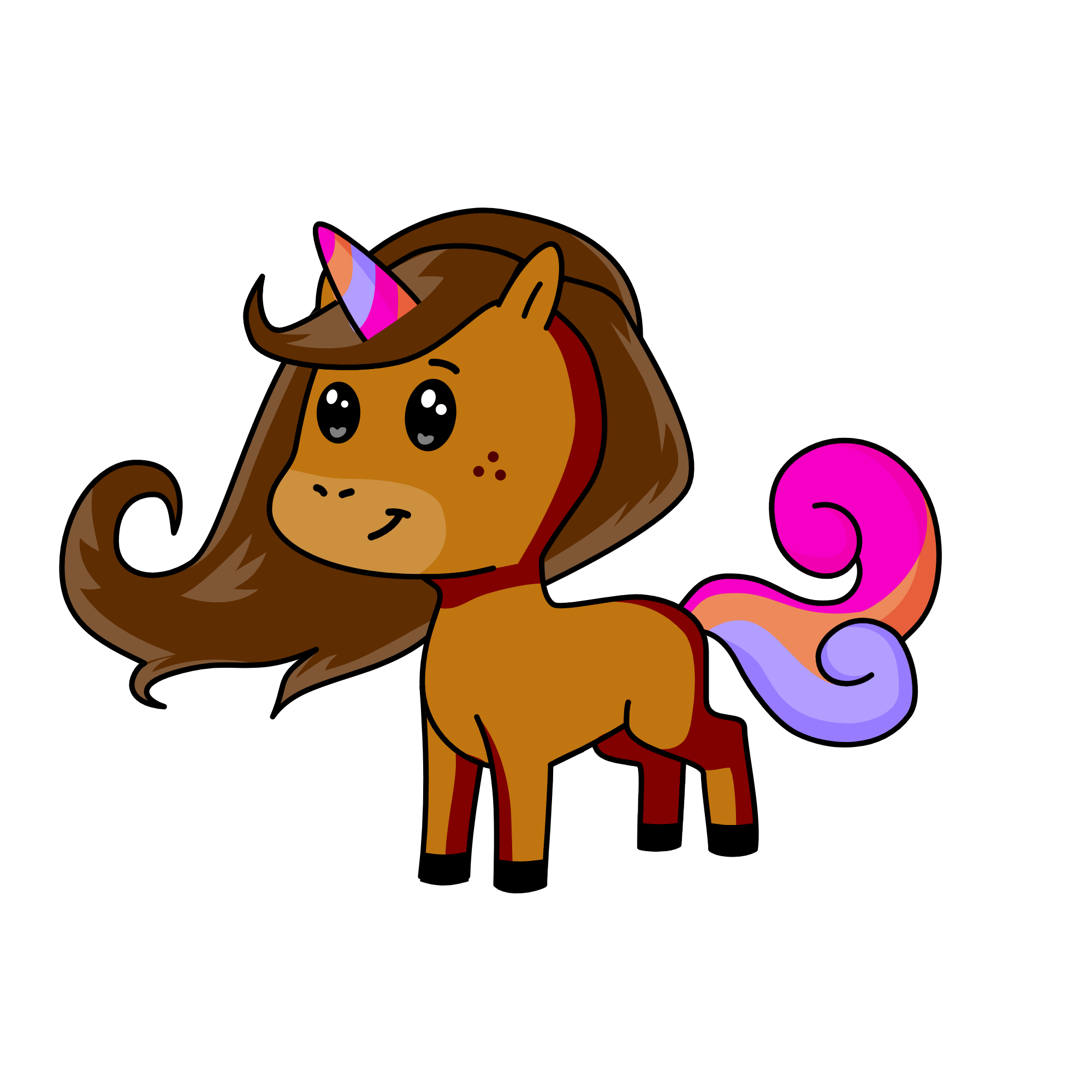 Ellie, the unicorn
