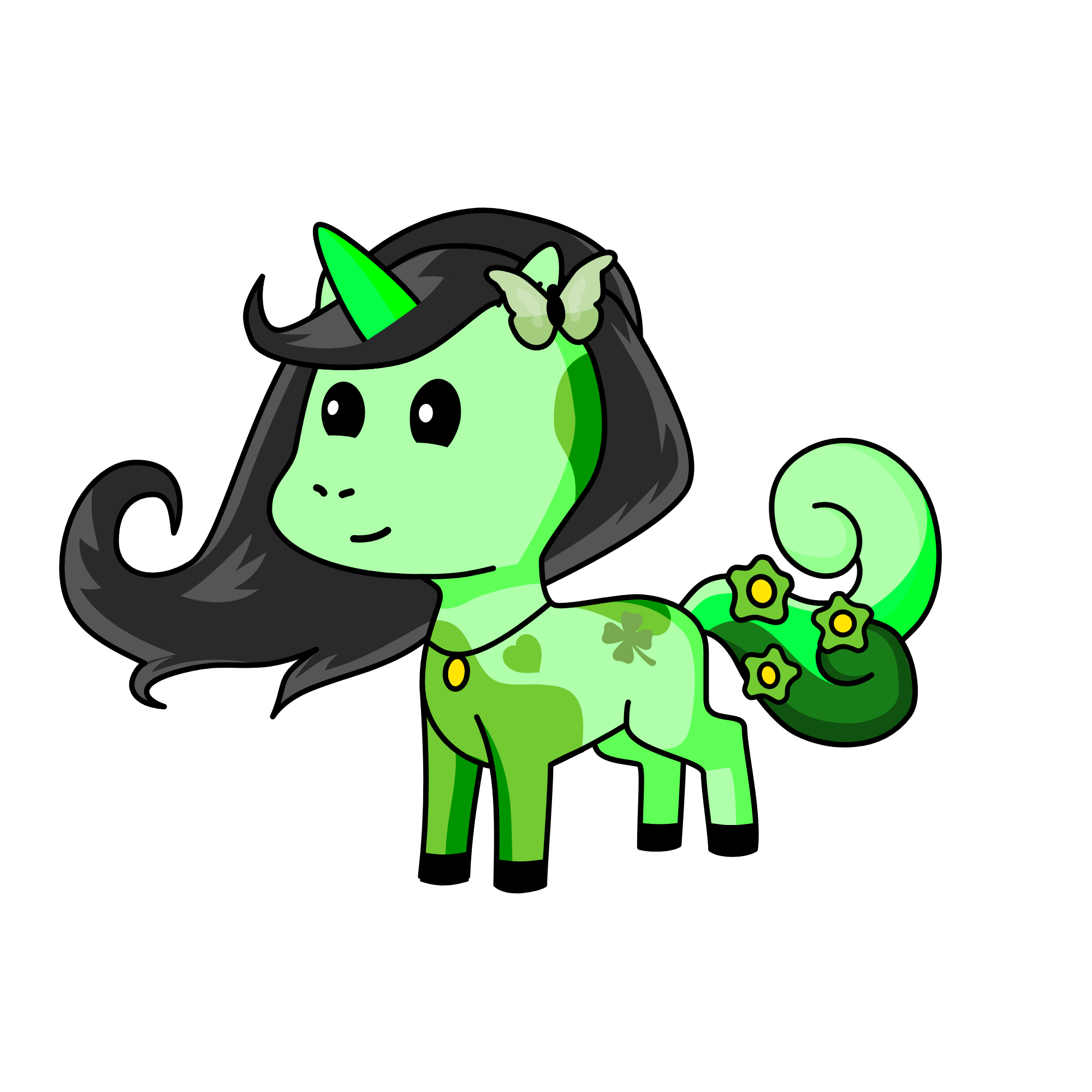 Clover, the unicorn