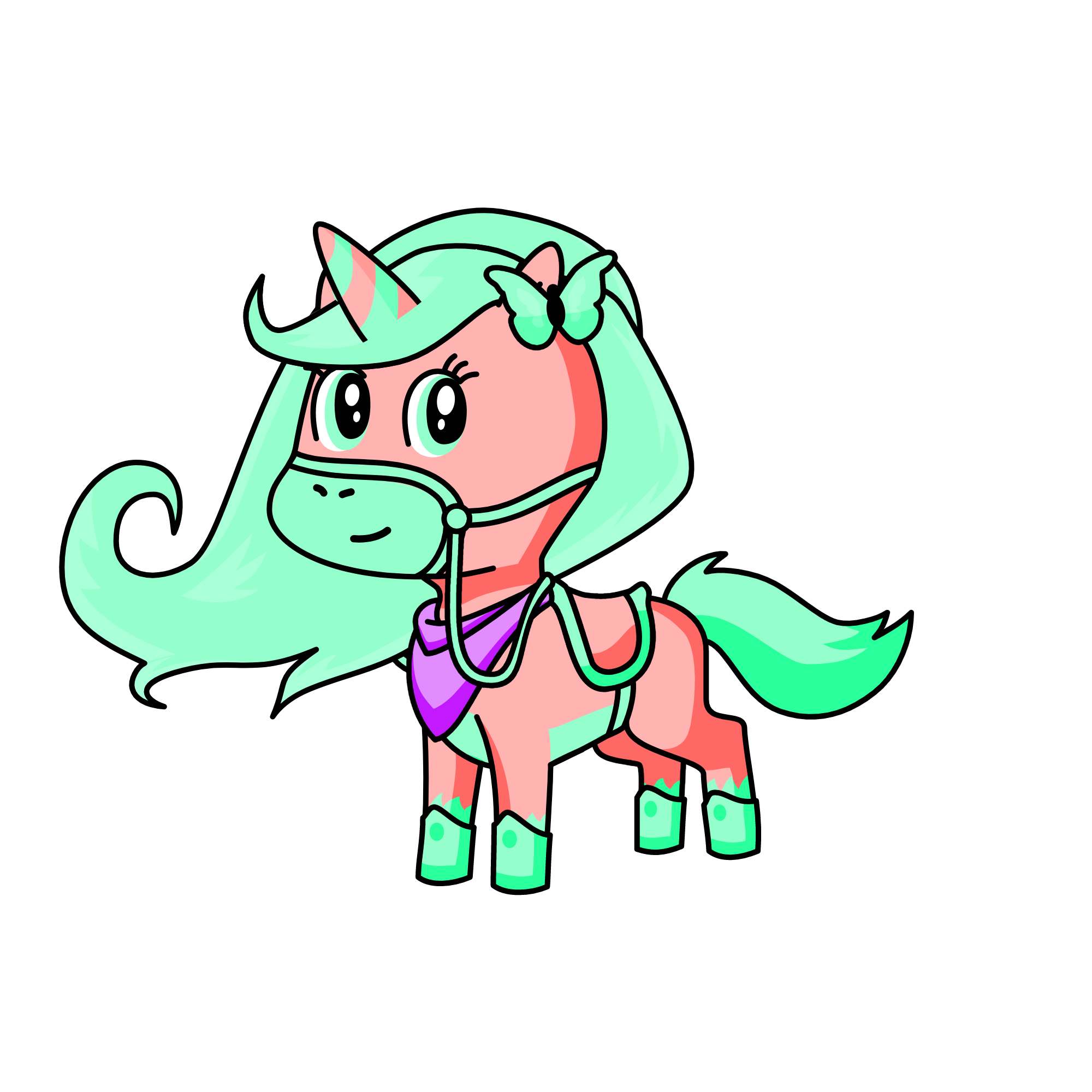 Mel, the unicorn