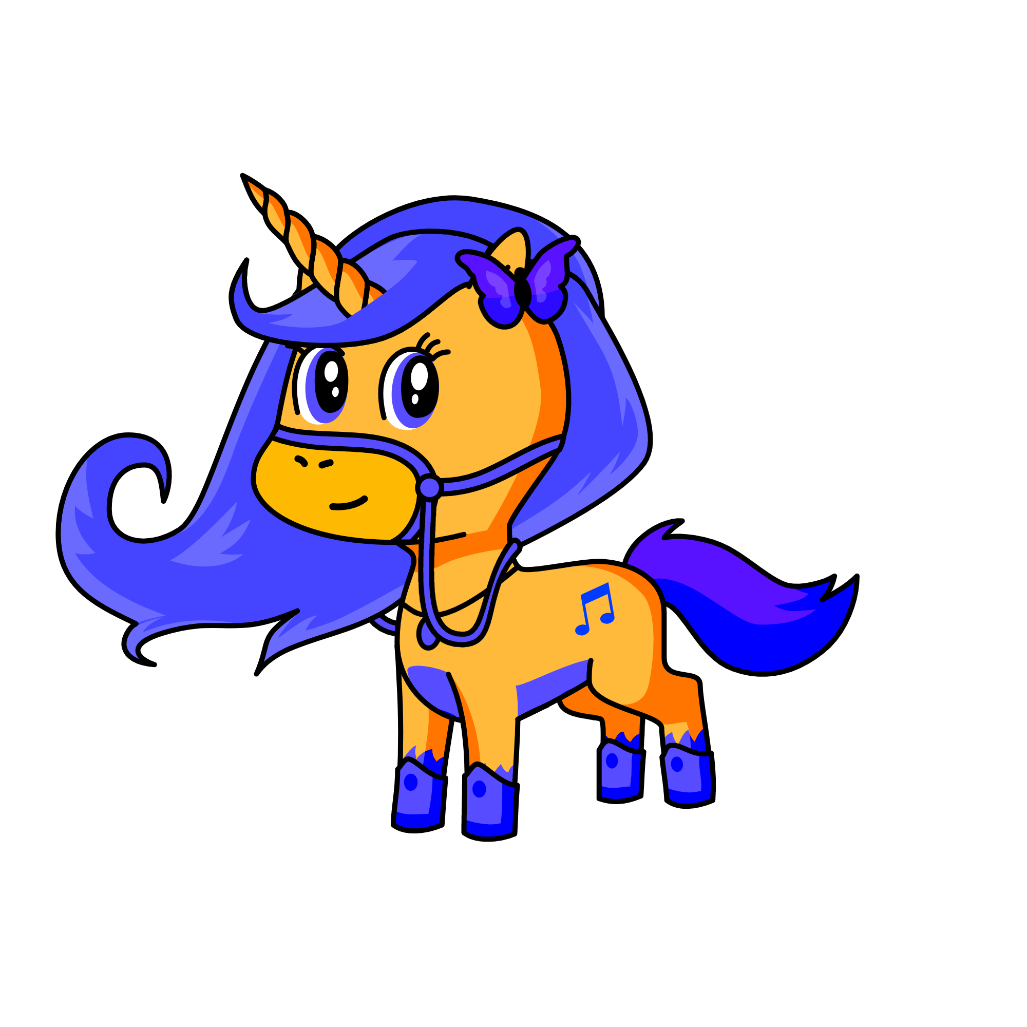 Mel, the unicorn