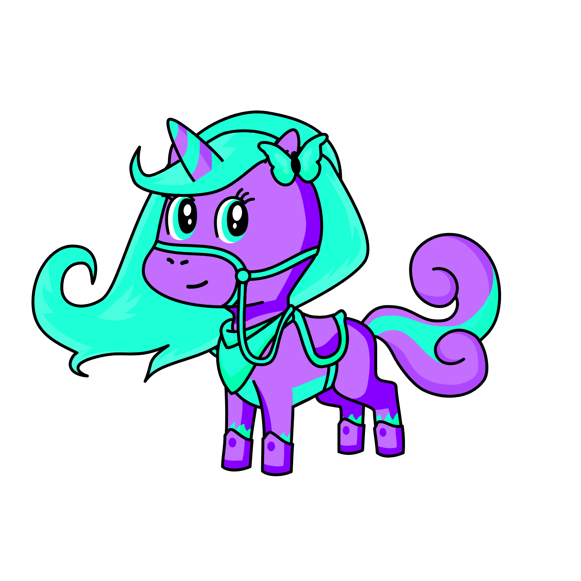 Mel, the unicorn