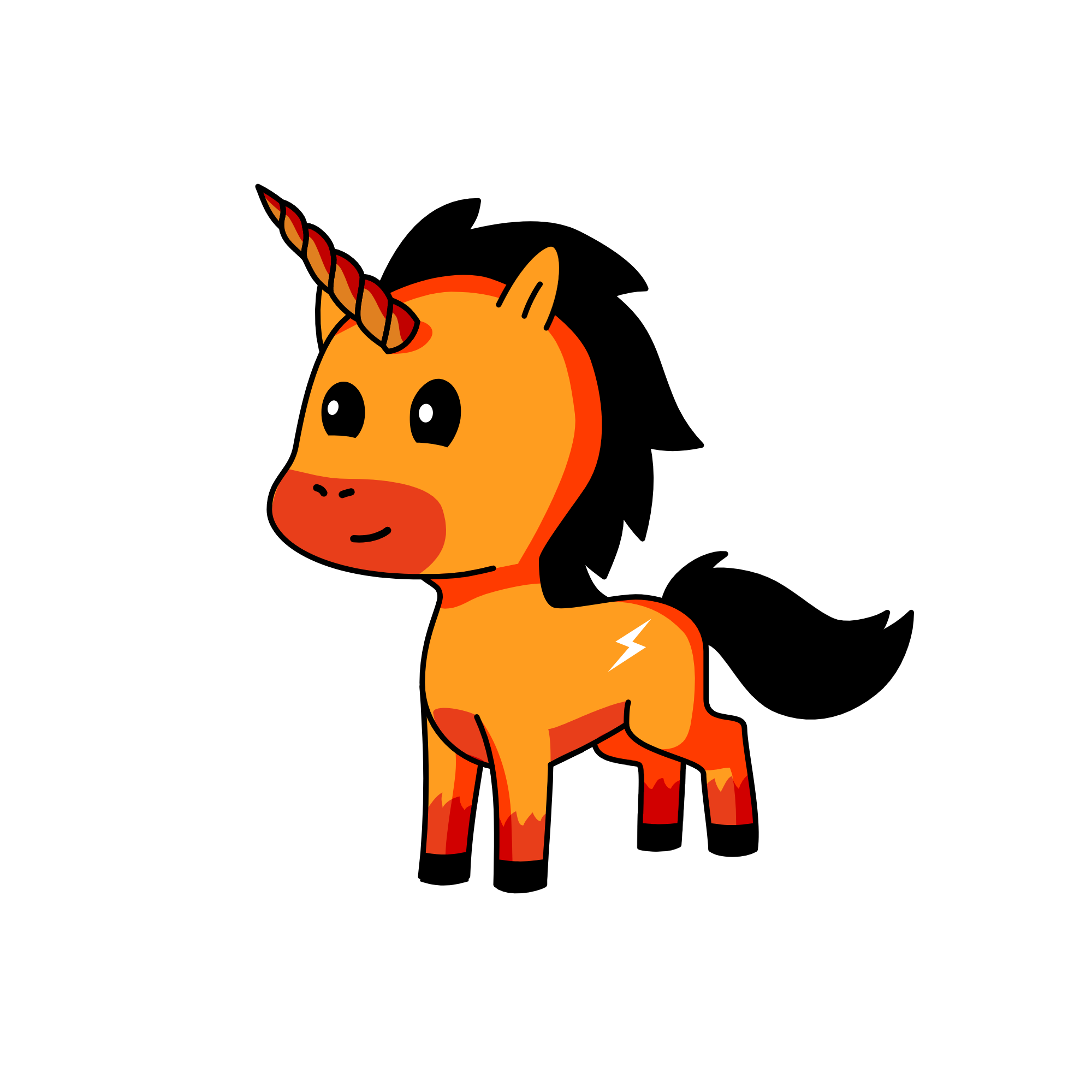 The Harry Potter Unicorn, the unicorn