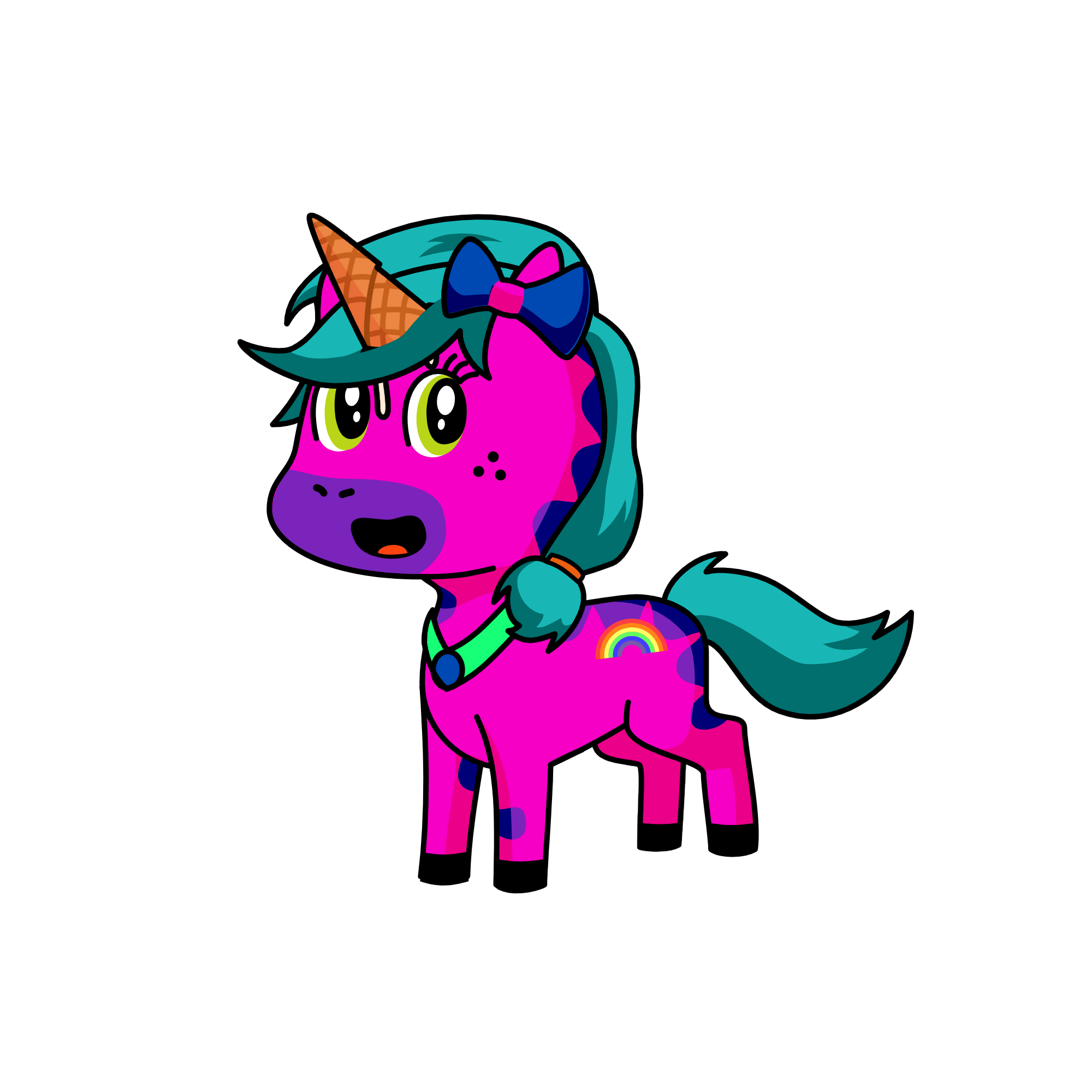 The Sweet Unicorn, the unicorn