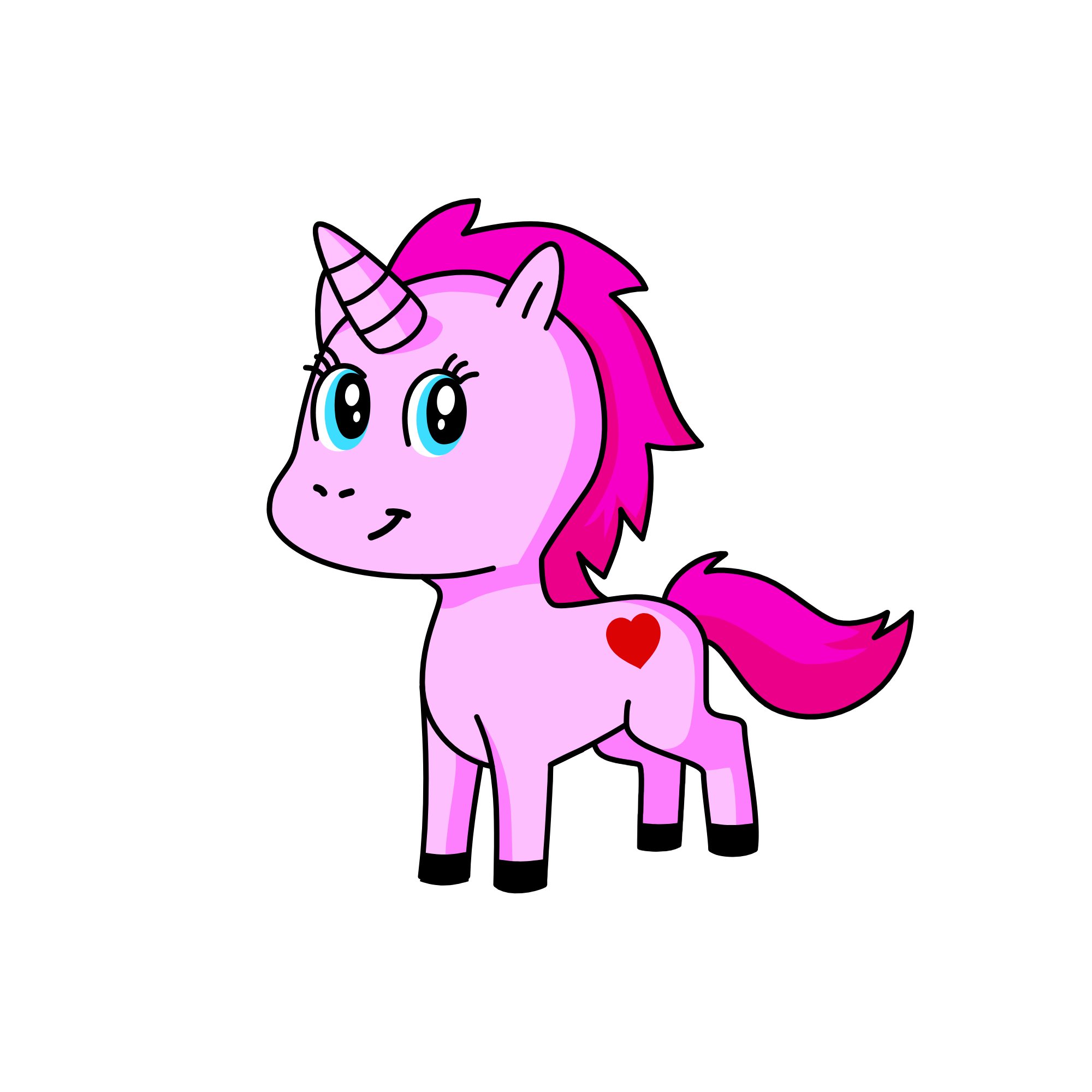Pinkie Pie, the unicorn