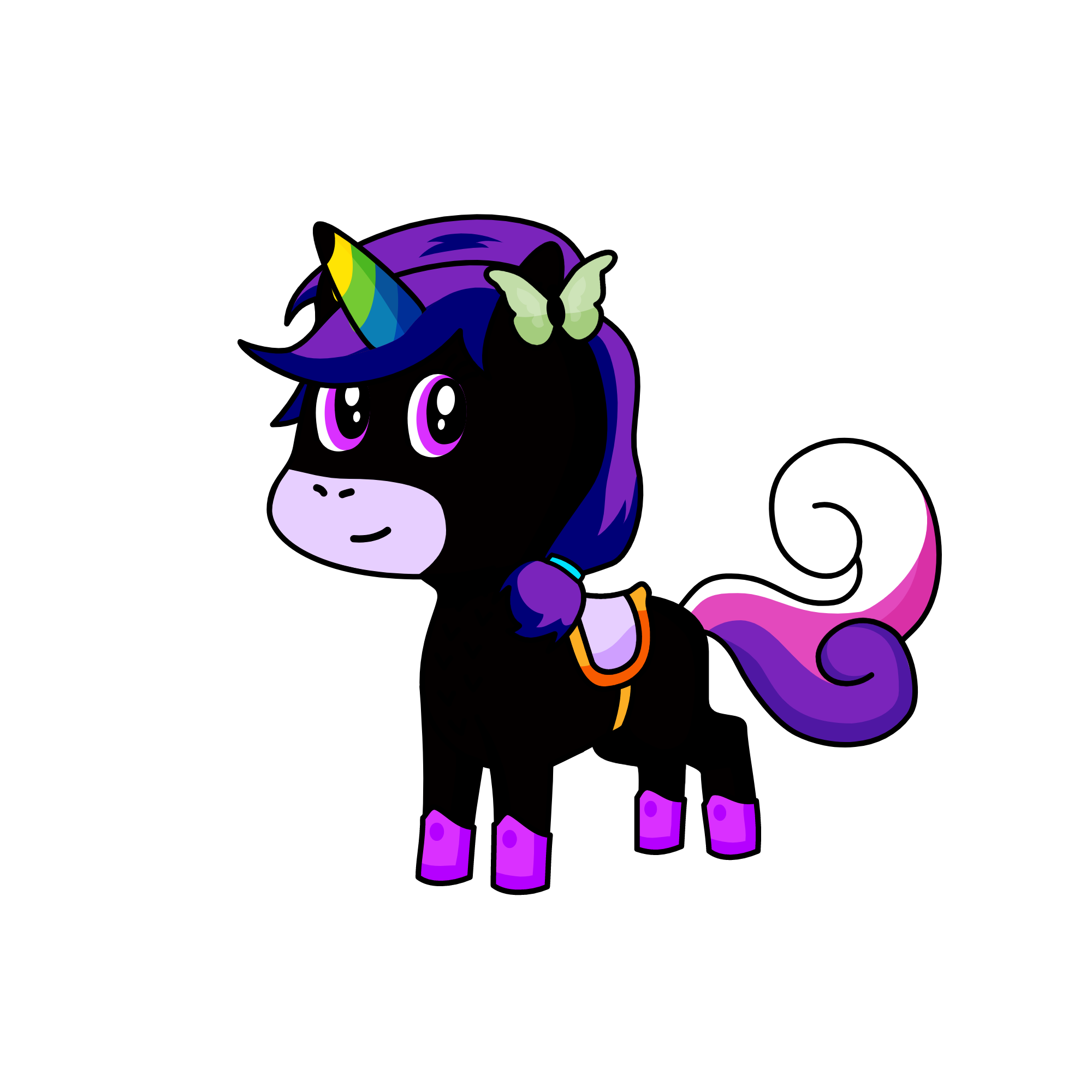 luna lua, the unicorn