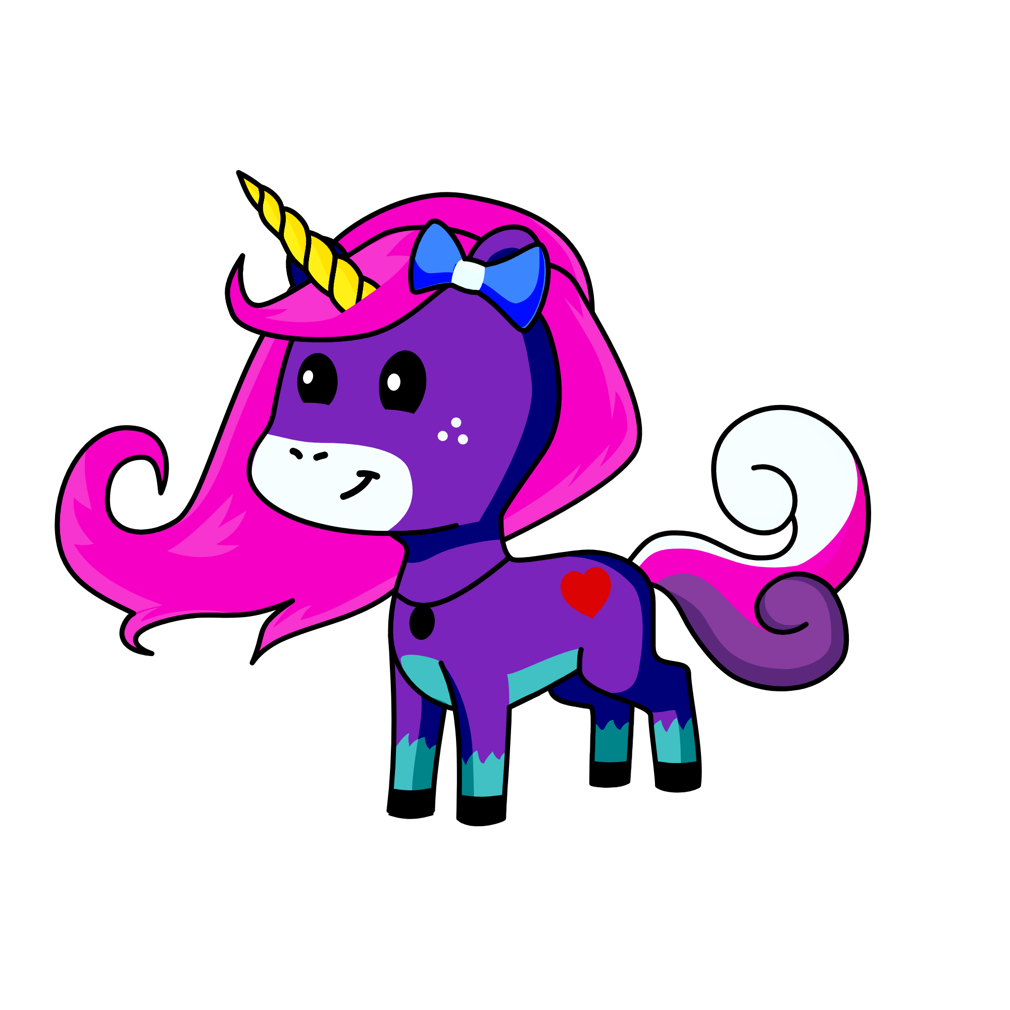 Queen Of The Night, the unicorn