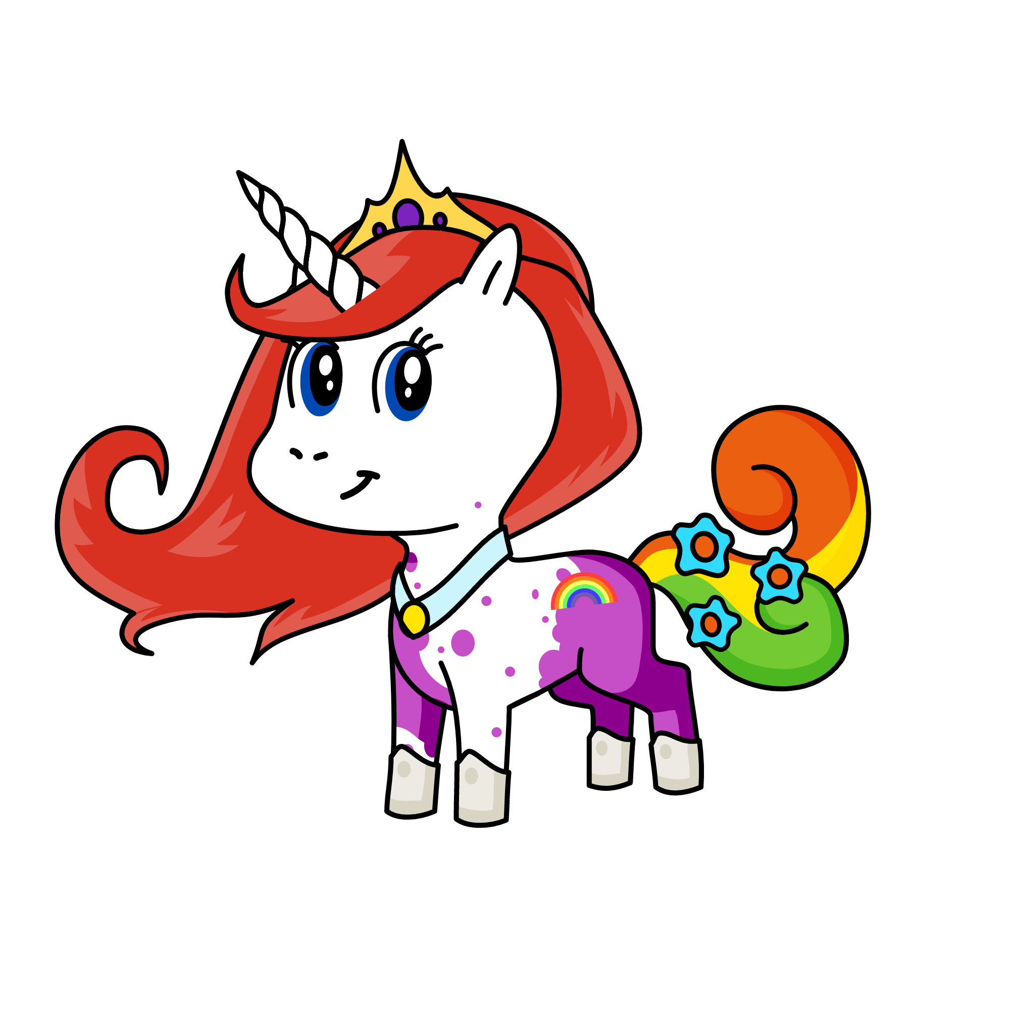 Rainbow The Unicorn Day Unicorn, the unicorn