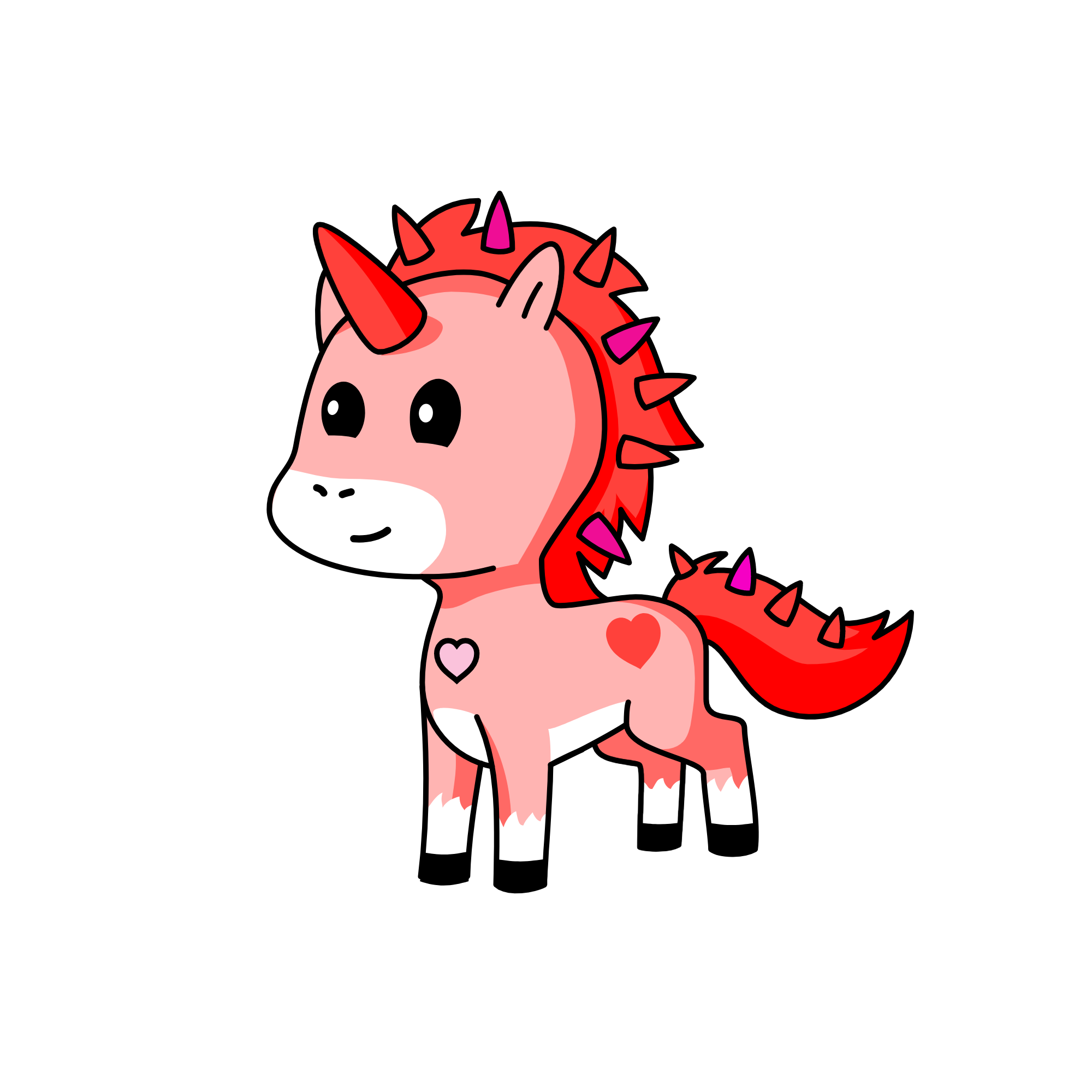 pinky, the unicorn