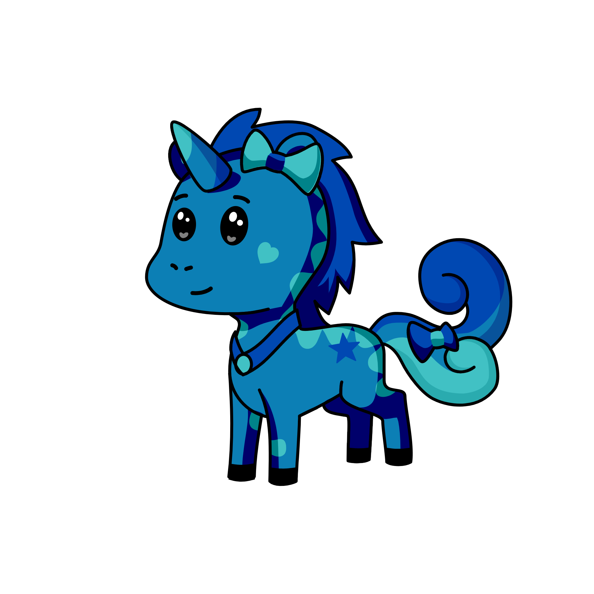 Aqua Star, the unicorn