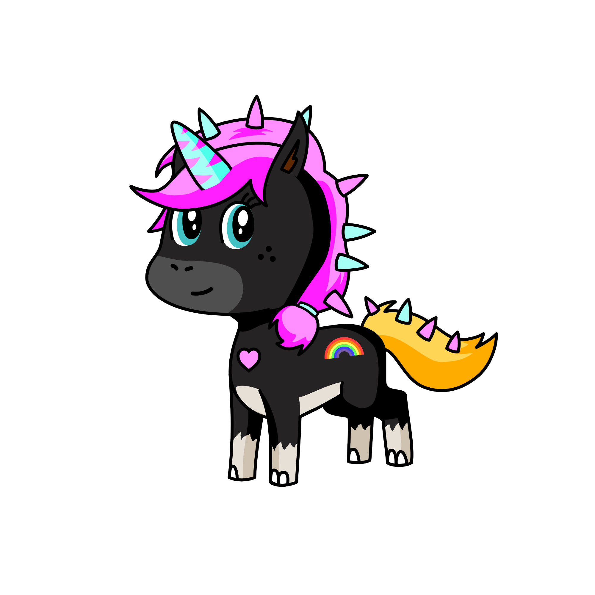 Alice, the unicorn