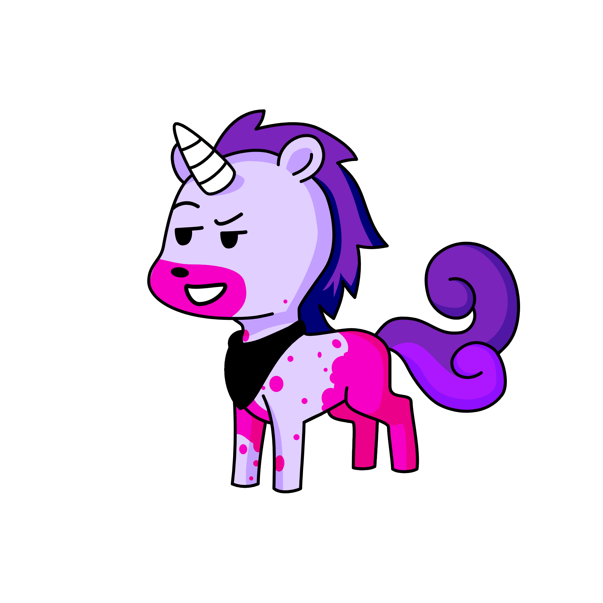 Oofed Kokichi ;-;, the unicorn