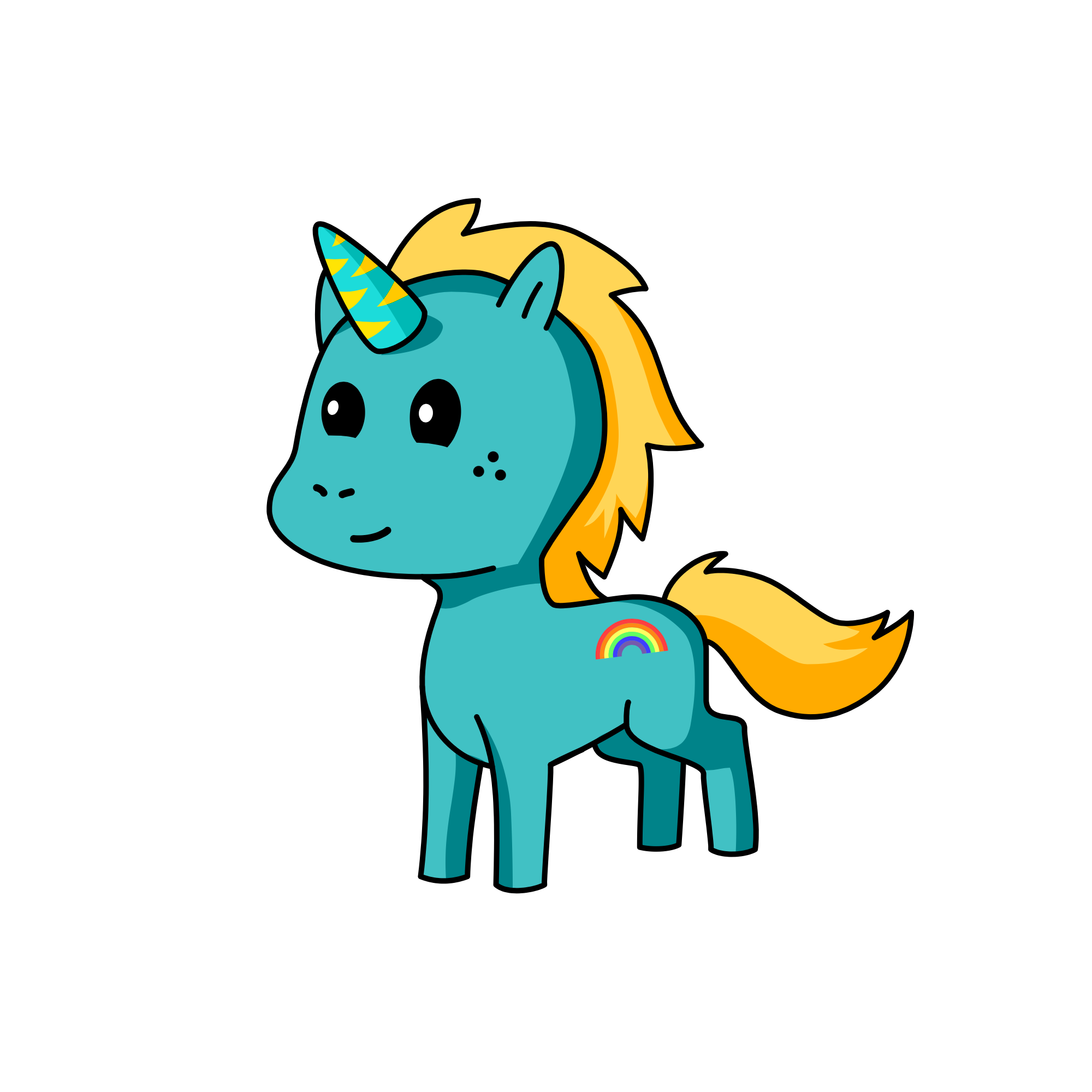 Nieves , the unicorn