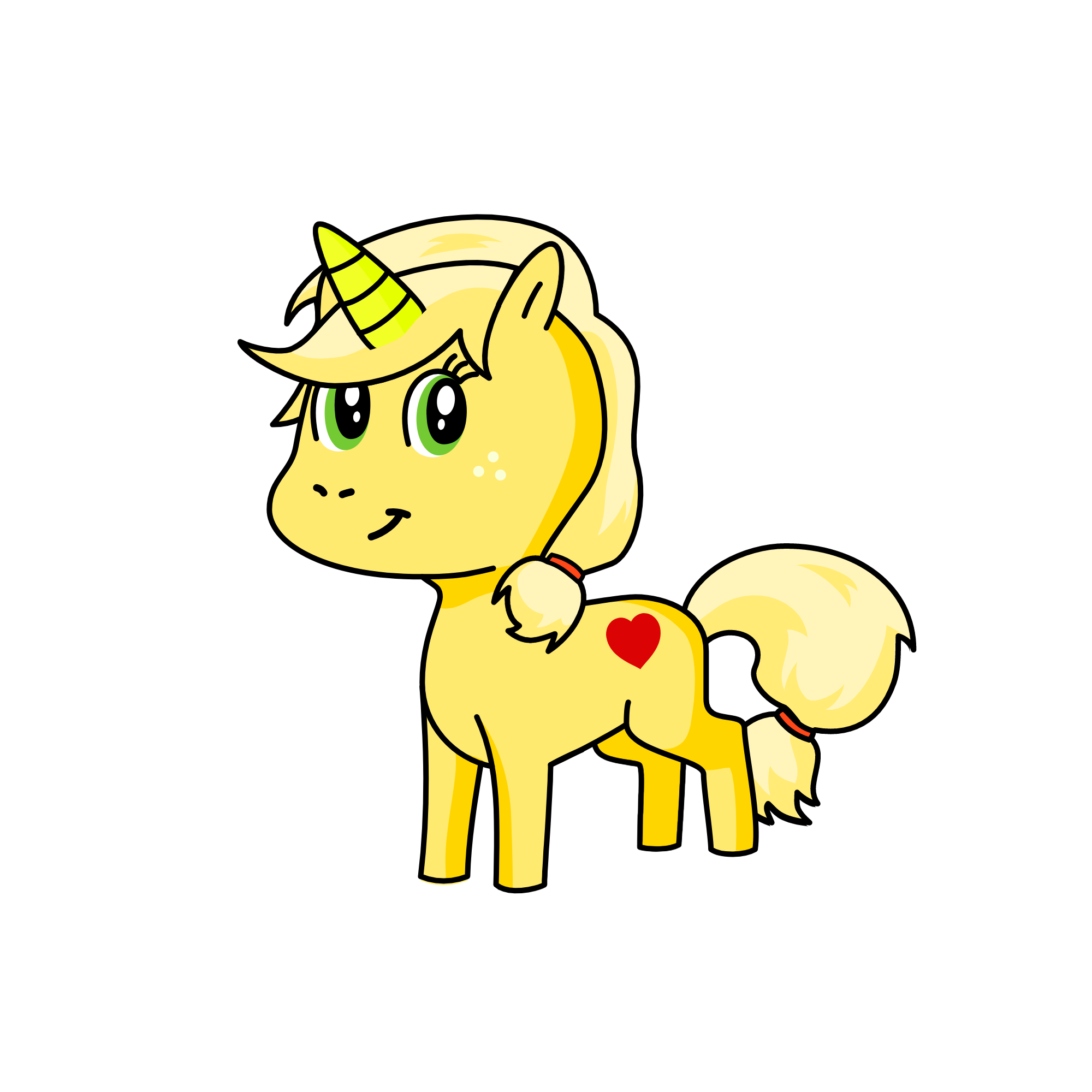 Applejack, the unicorn