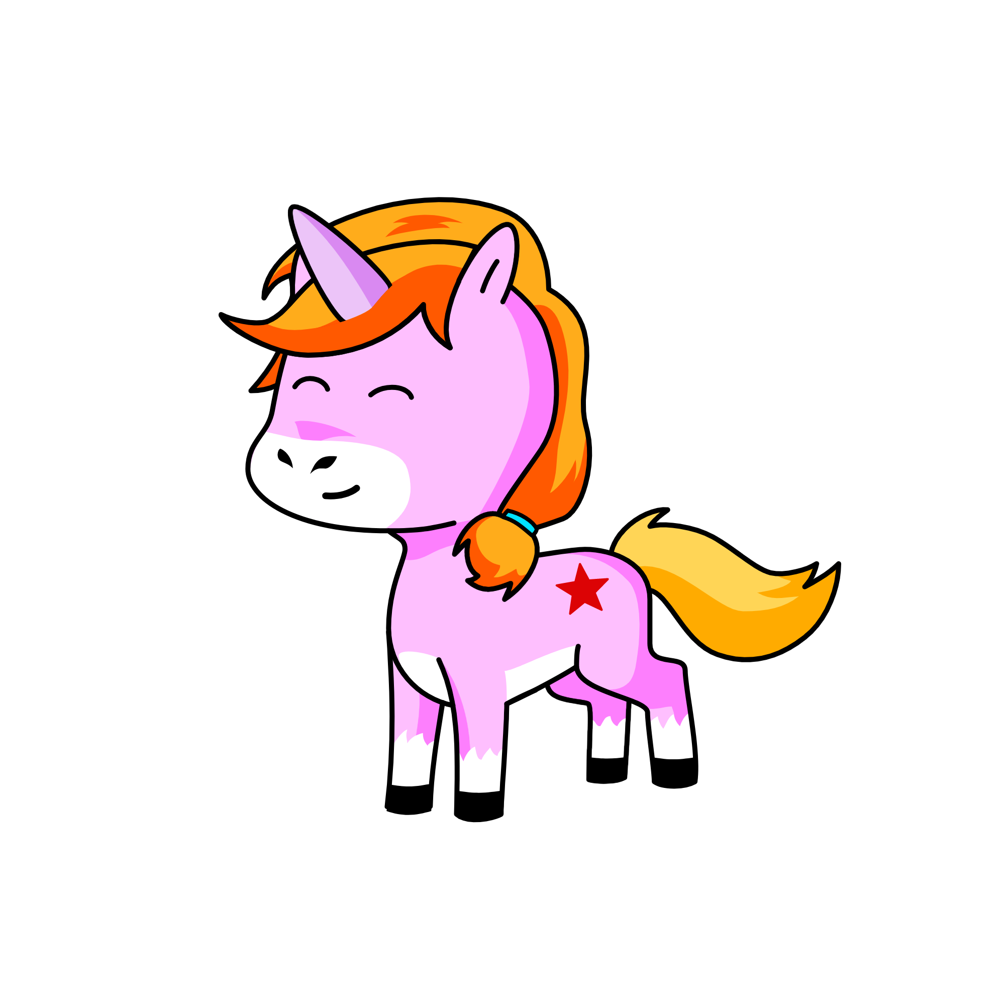 PeppaZEEPig, the unicorn