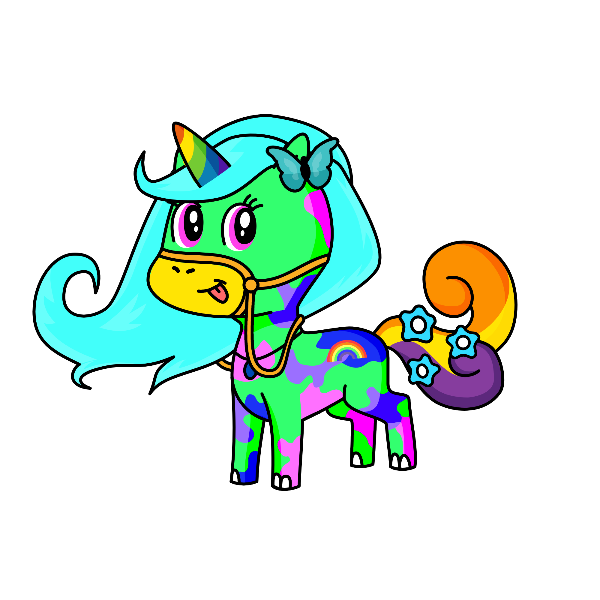 CUTE PIE, the unicorn