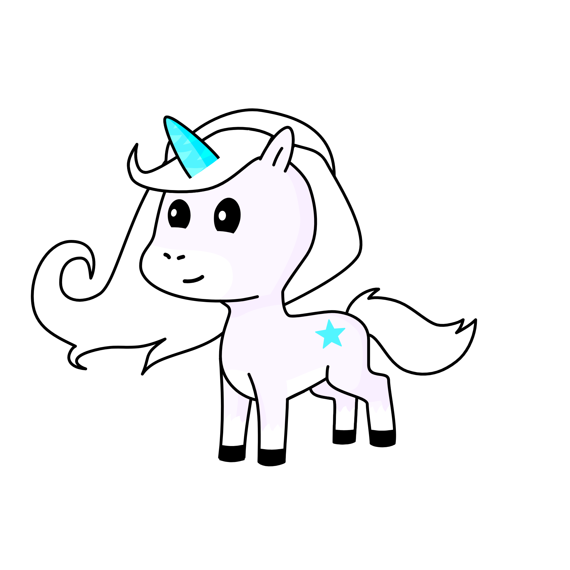 SNOWBALL, the unicorn