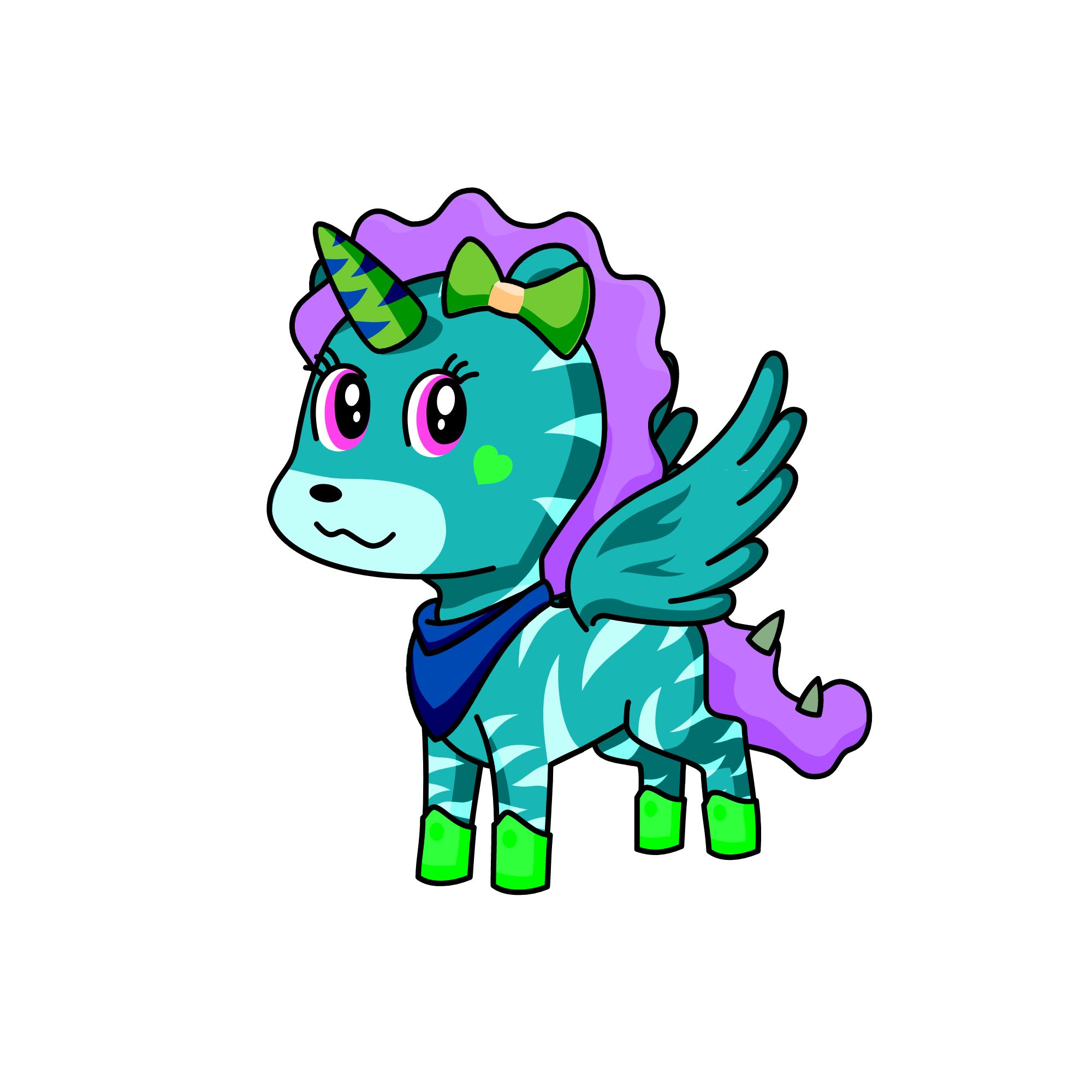 Mia, the unicorn