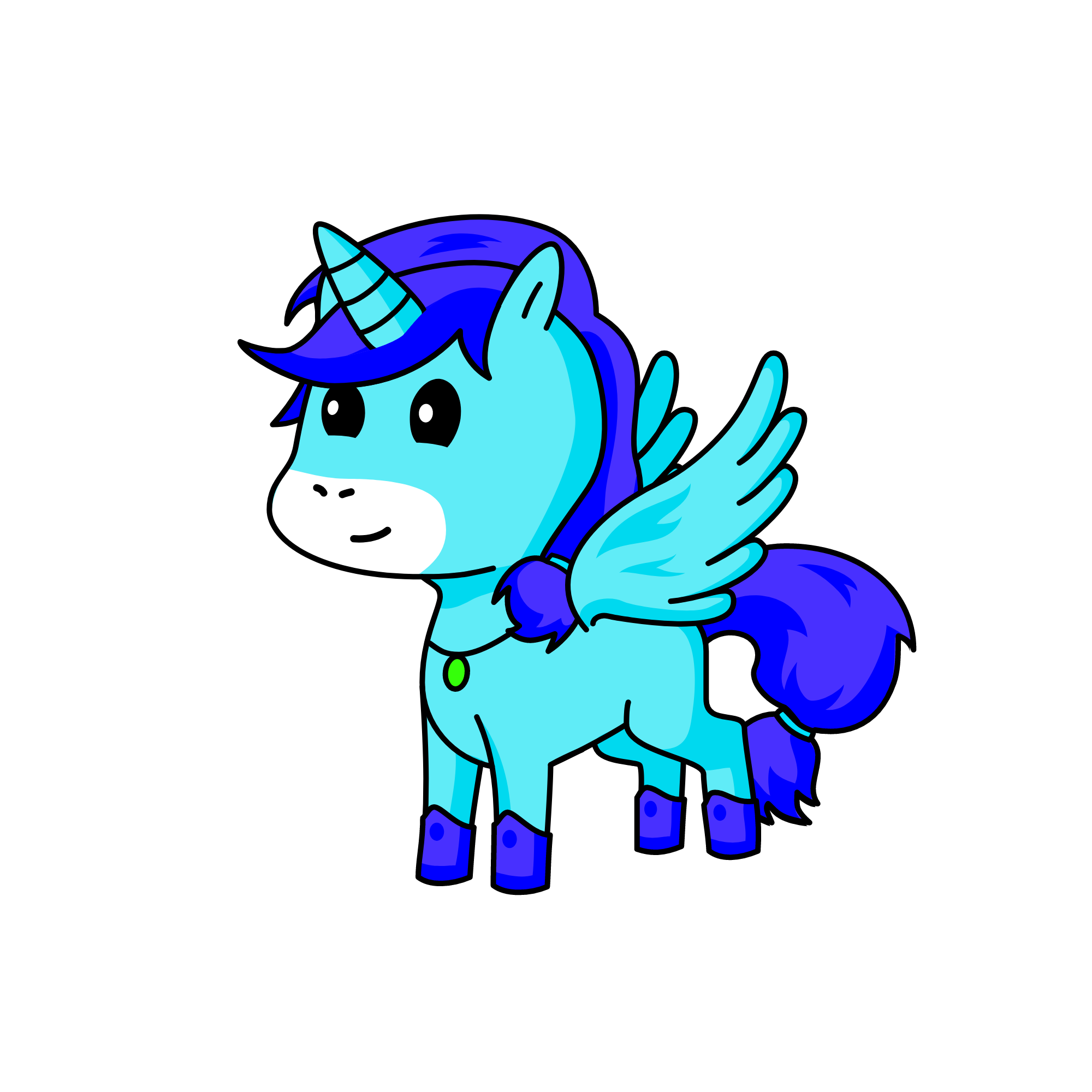 toy bonni, the unicorn