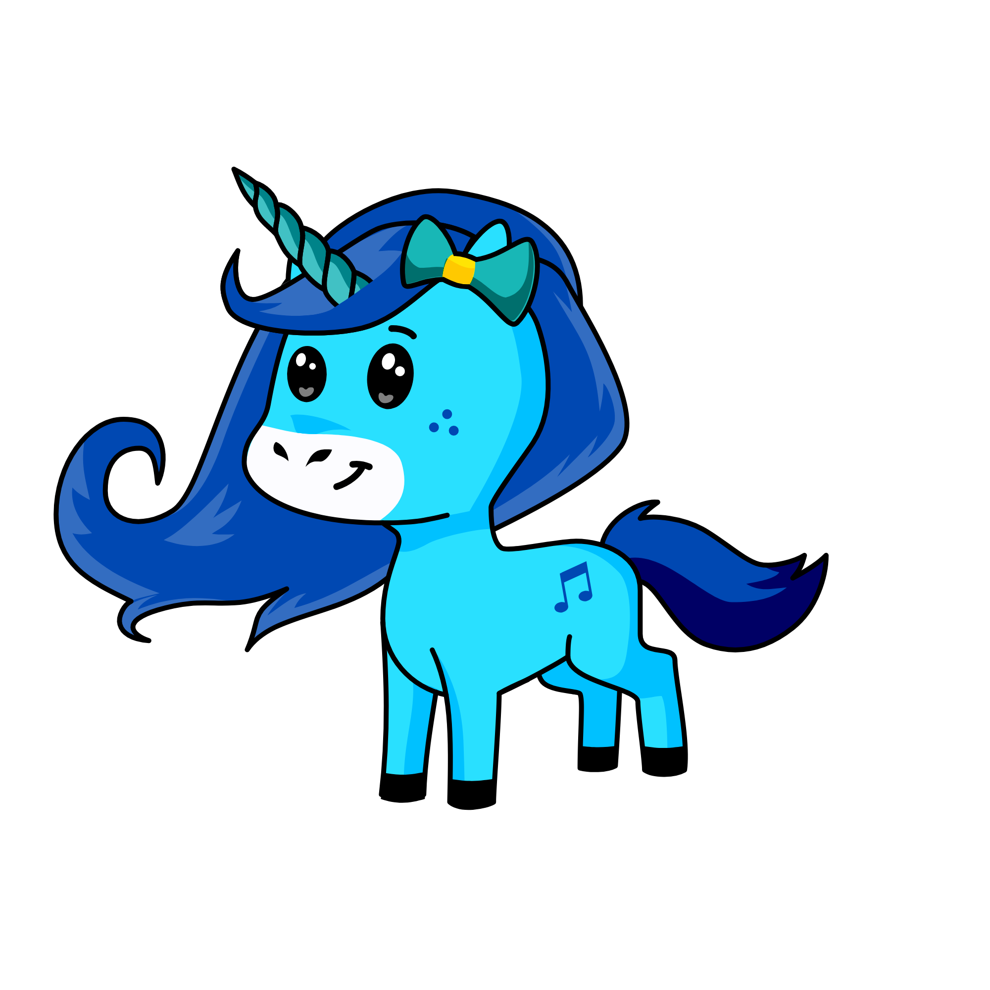StarlightMusic, the unicorn