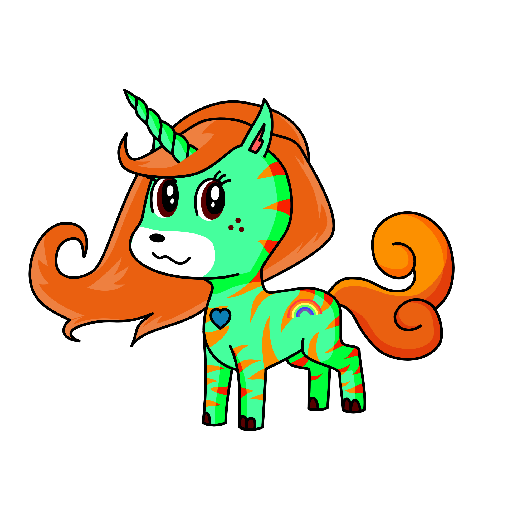 pumpkin pie, the unicorn