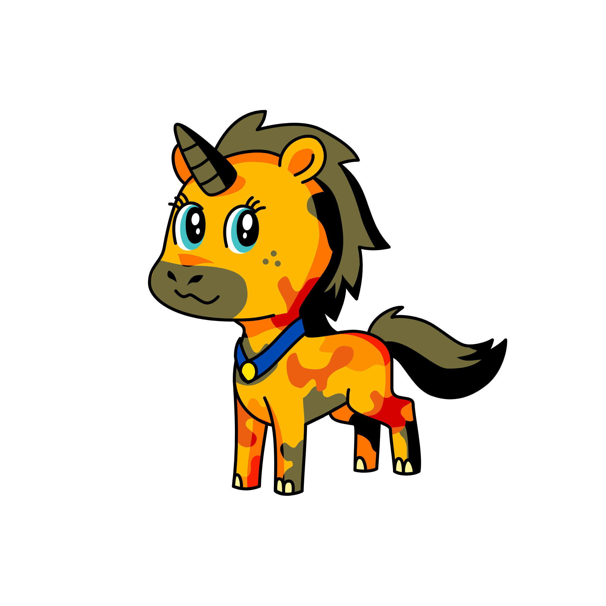 girraph-a-corn, the unicorn