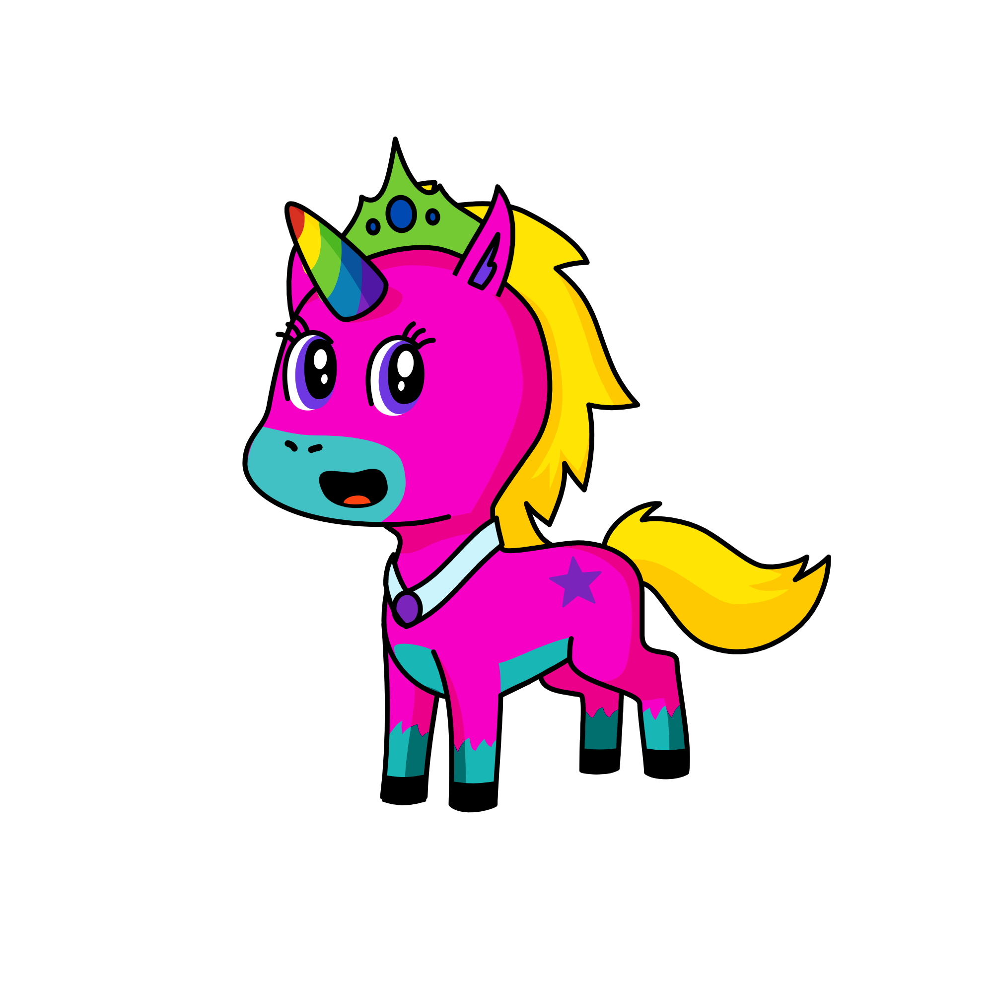Beauty, the unicorn