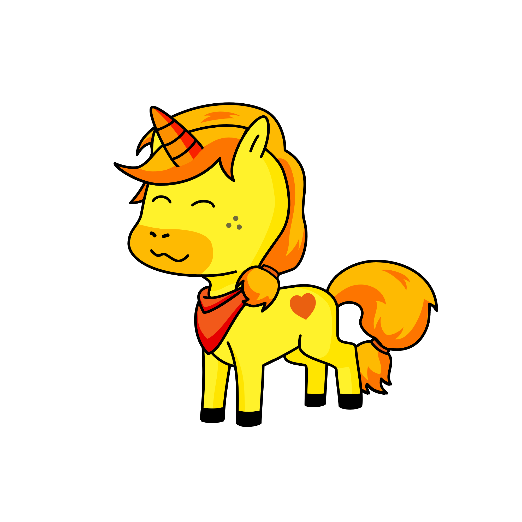 AppleJack from my little pony, the unicorn