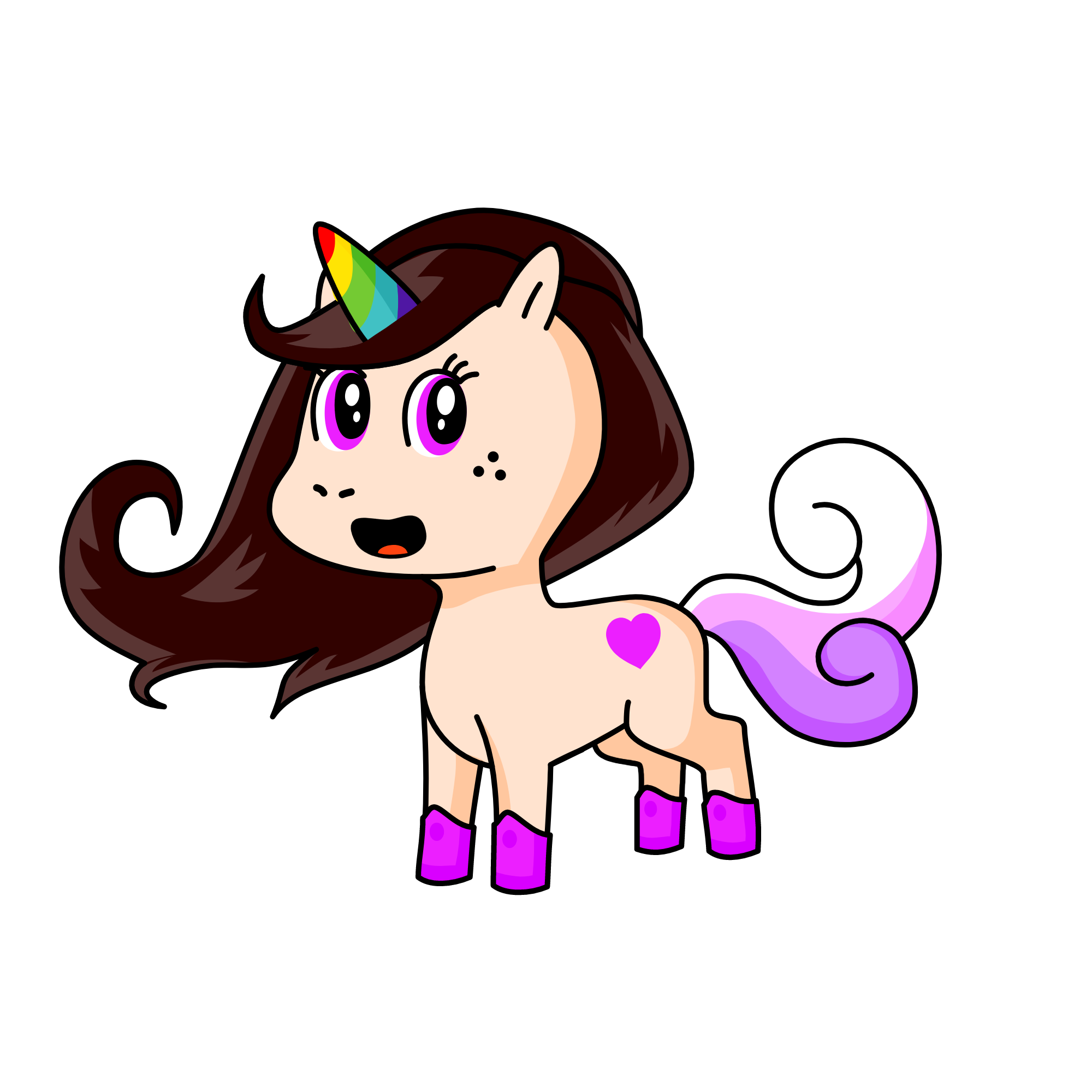 menina do amor, the unicorn
