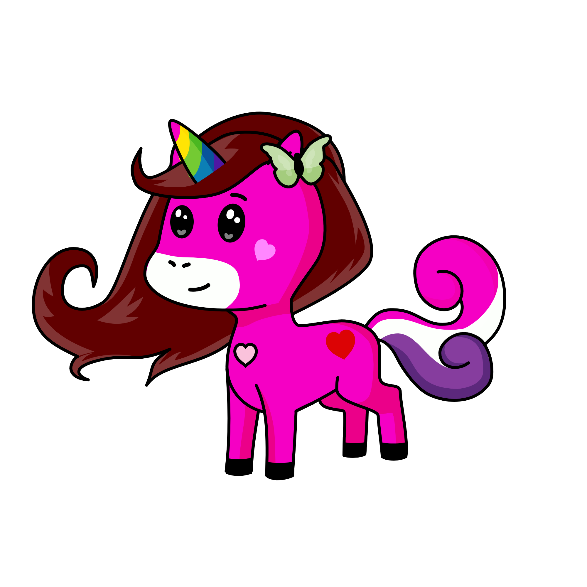 LOVE, the unicorn